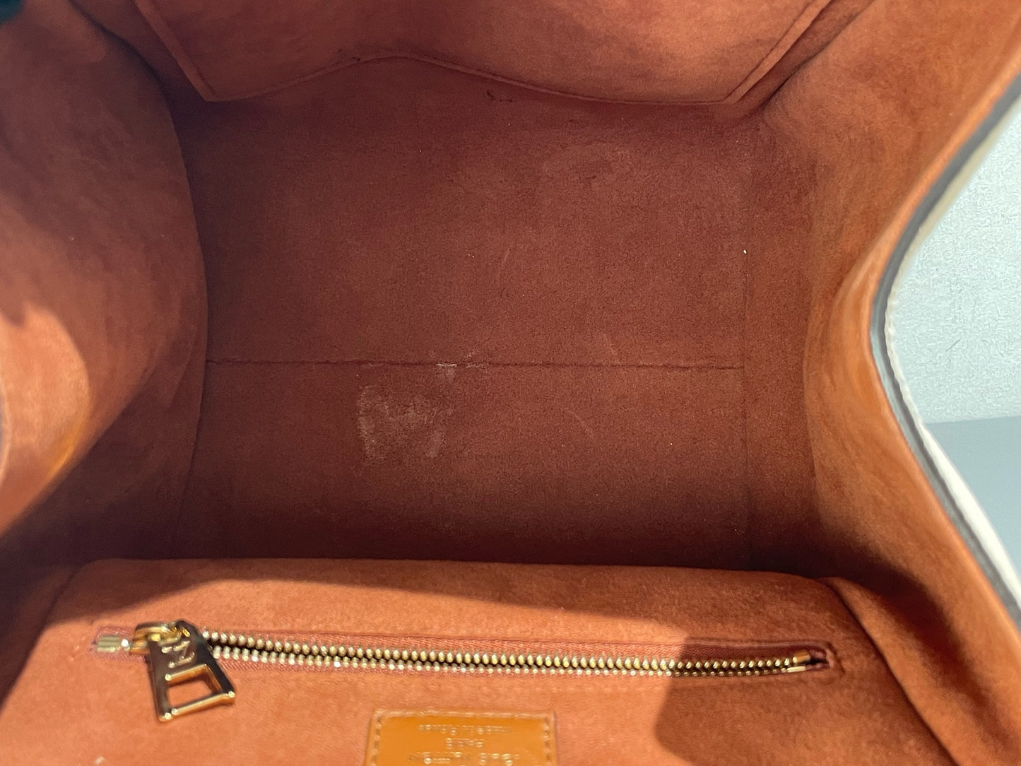Louis Vuitton - Fold Tote - Monogram coated canvas and grained leather - Multicolour (Red, White, Brown) - (small)