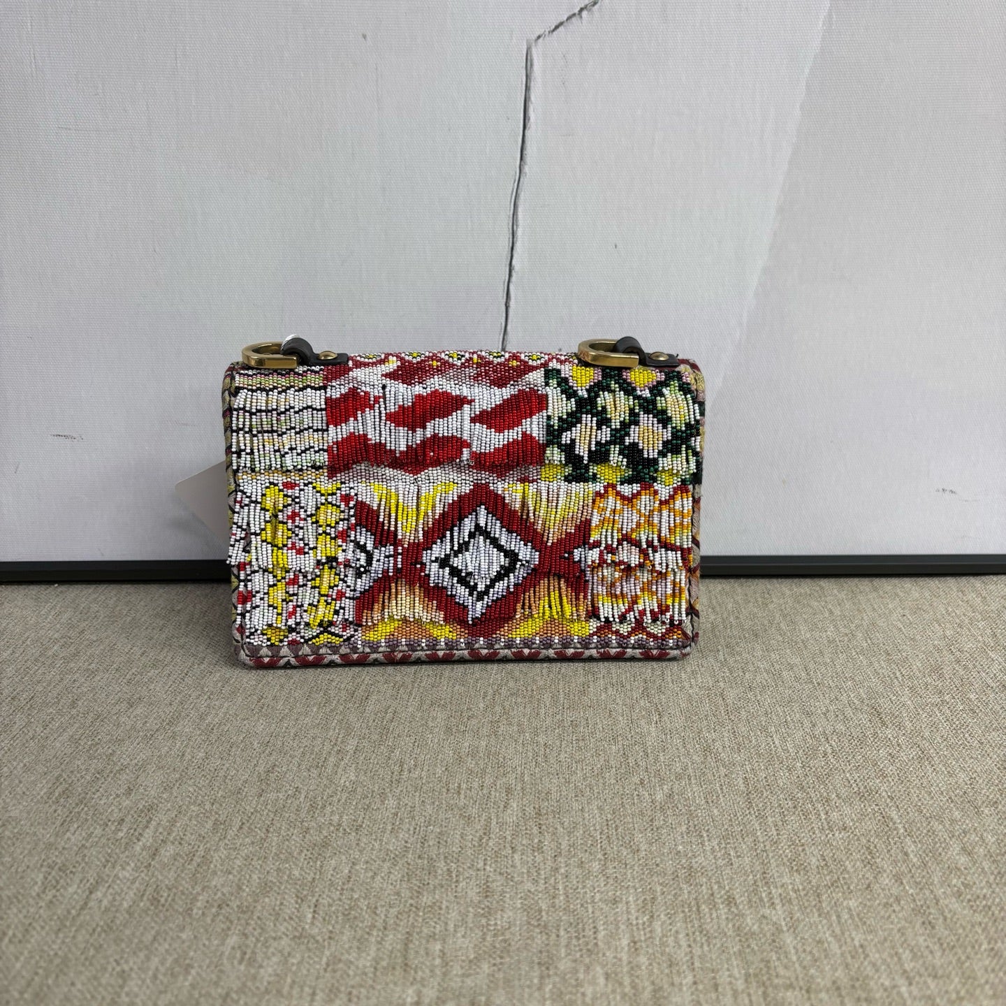 Dior - J'Adior Beaded Flap Bag Limited Edition - Leather with beaded embroidery - Multicolour - (Small)