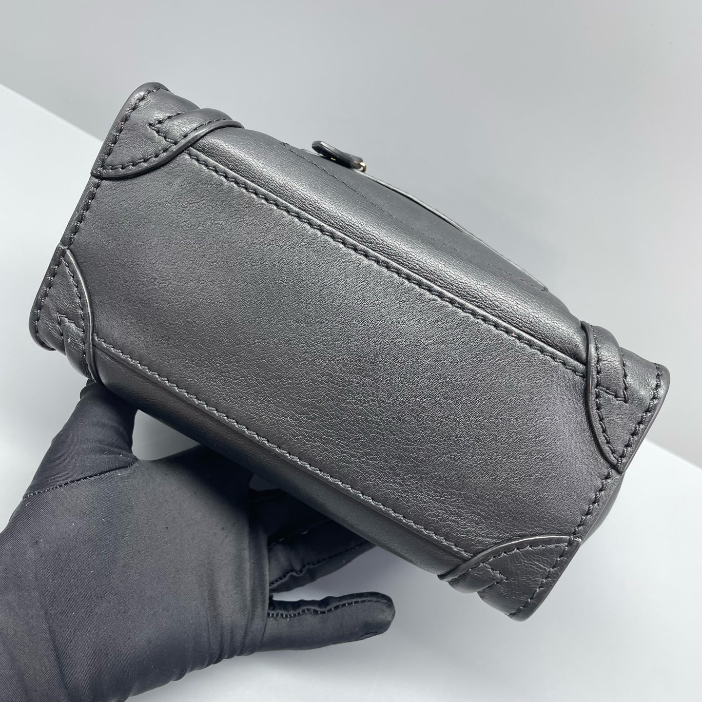 Celine - Luggage Nano - Leather - Black - (mini)
