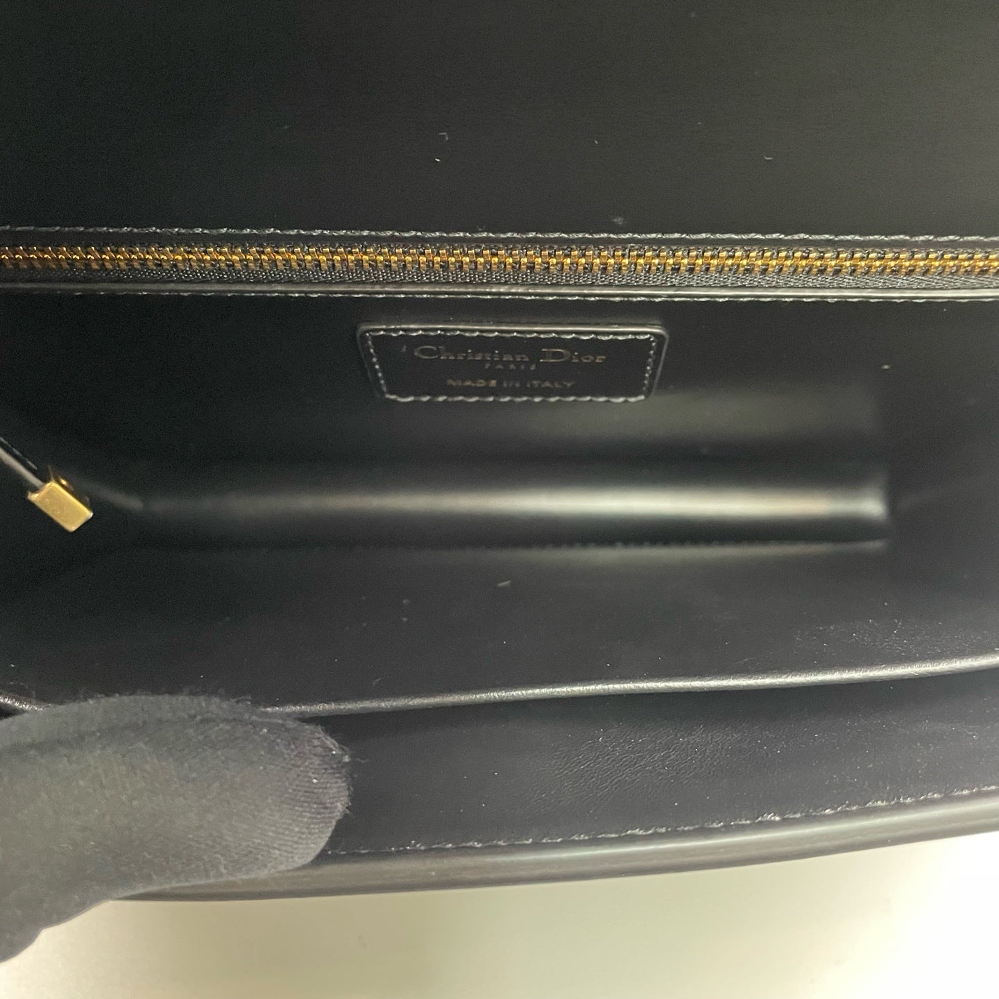 Dior - 30 Montaigne - Leather - Black - (Small)