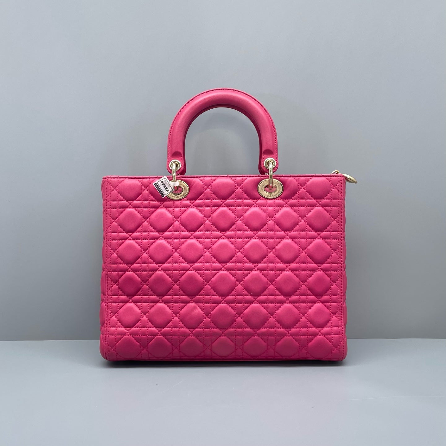 Dior - Lady Dior - Leather - Pink - (Large)