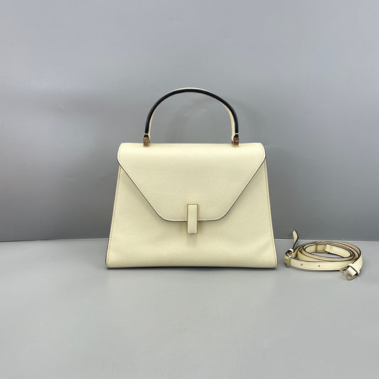 Valextra - Iside - Grained calfskin leather - White - (medium)