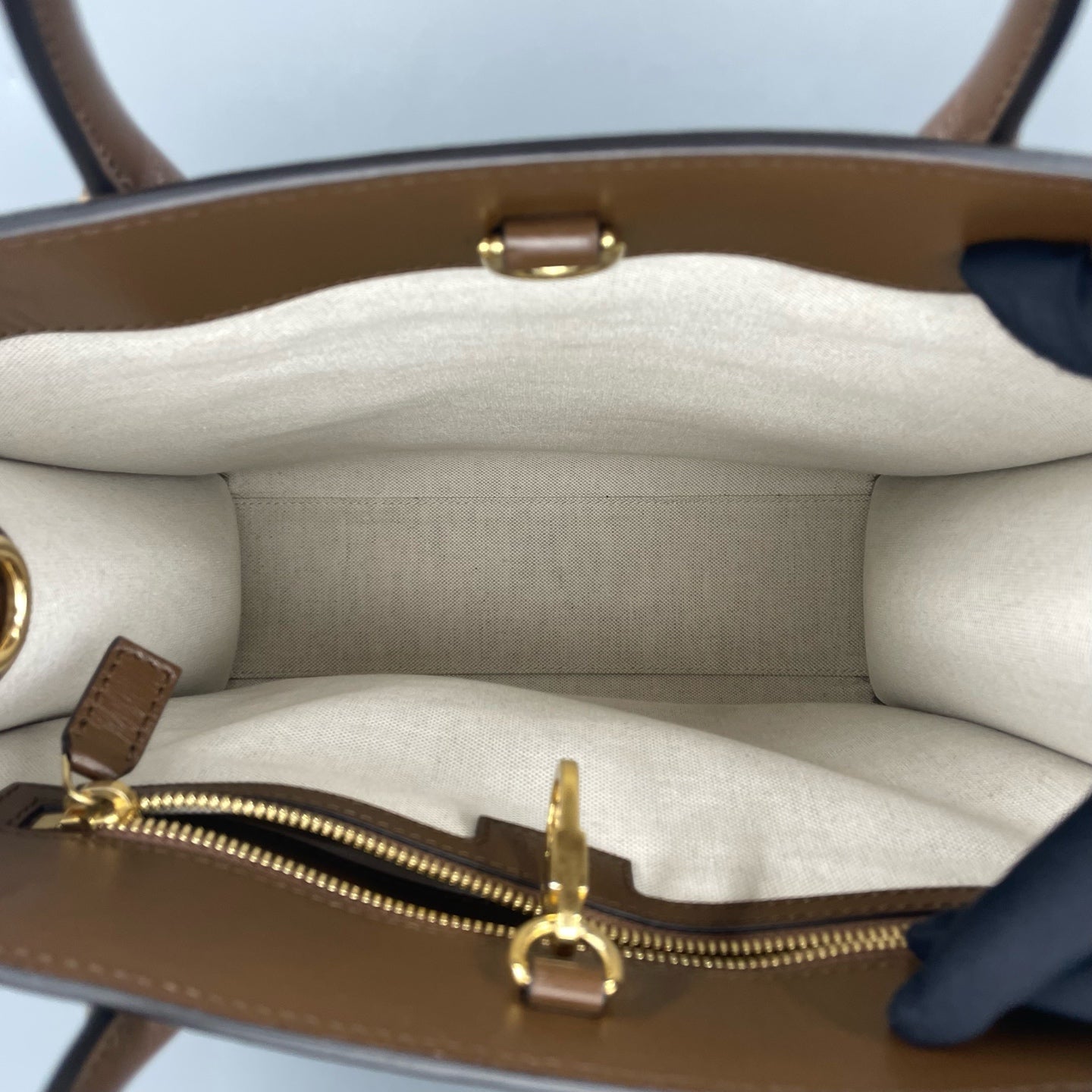 Gucci - GG Supreme Tote Bag - GG Supreme coated canvas with leather trim - Brown - (medium)