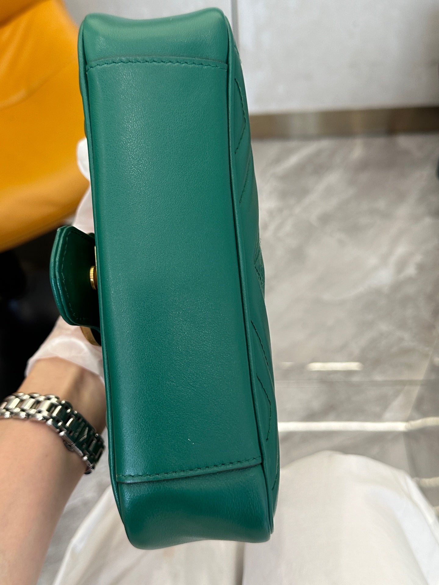 Gucci - Marmont Mini - Leather - Green - (mini)