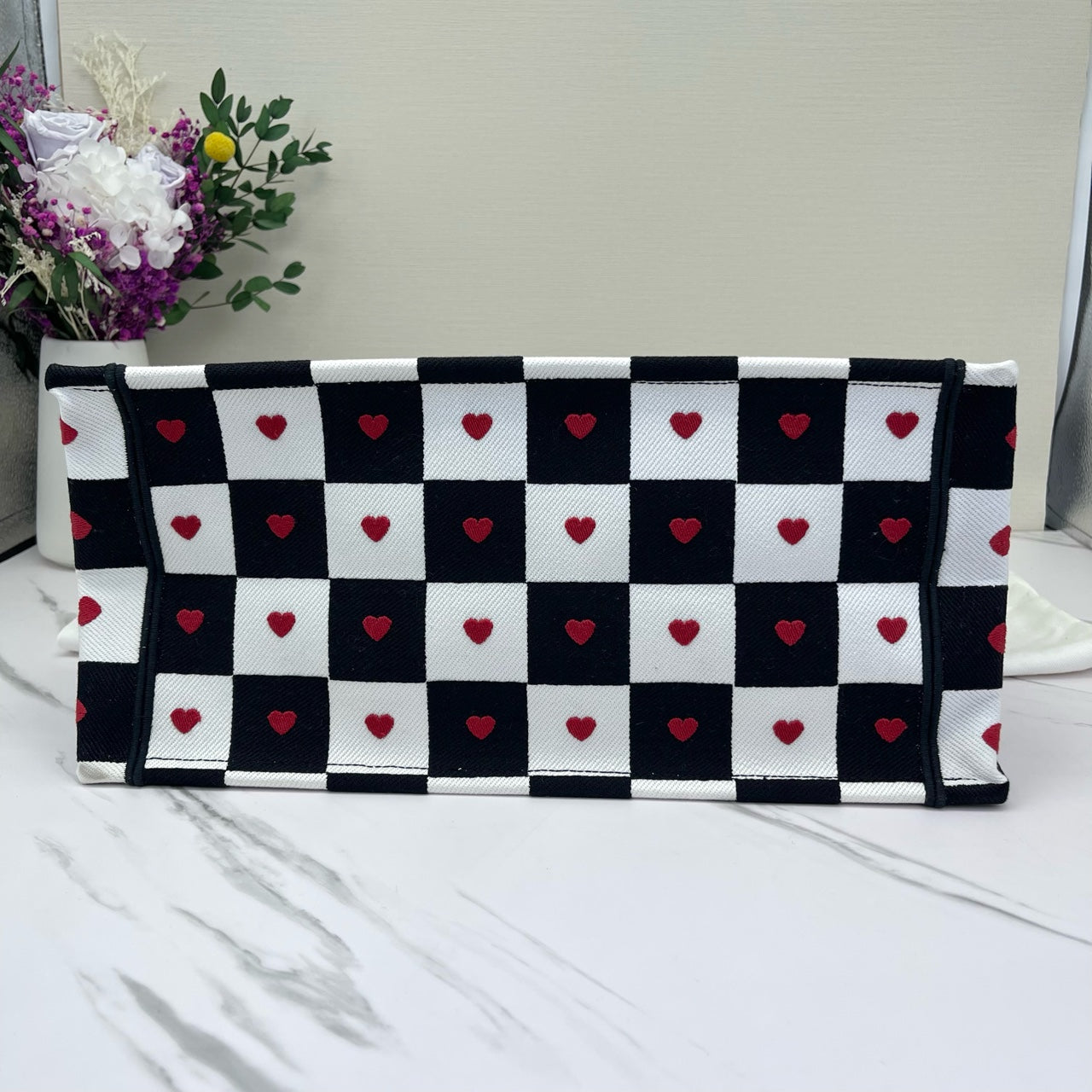 Dior - Book Tote - Embroidered canvas - Multicolour - (Medium)