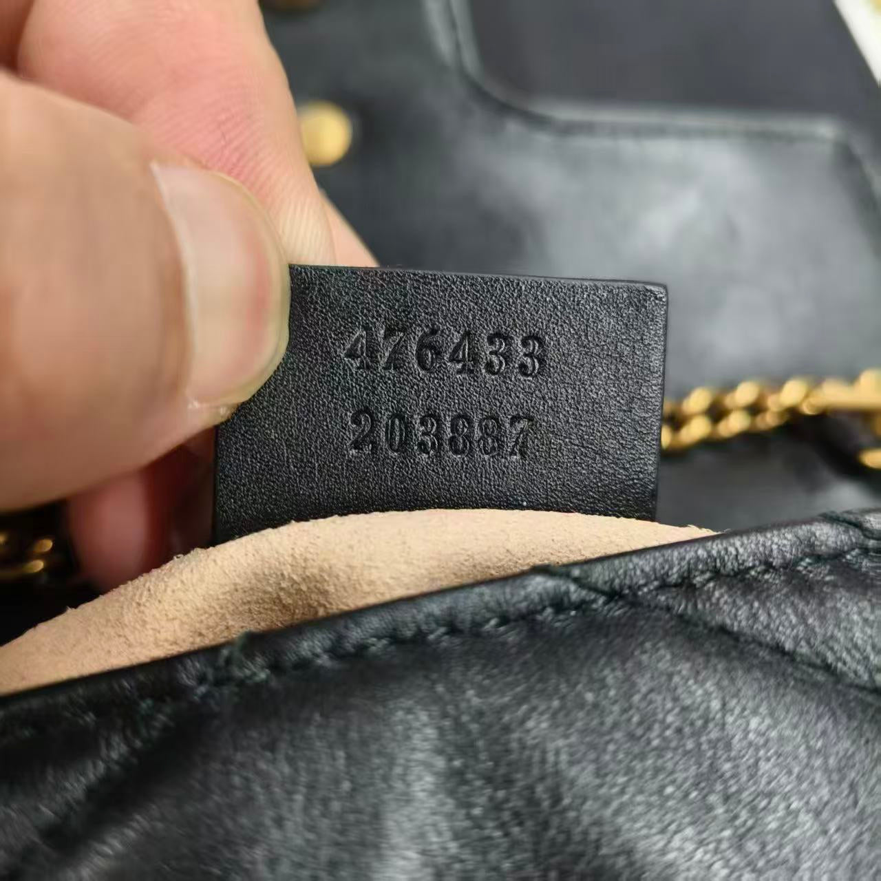 Gucci - Marmont Super Mini - Leather - Black - (mini)
