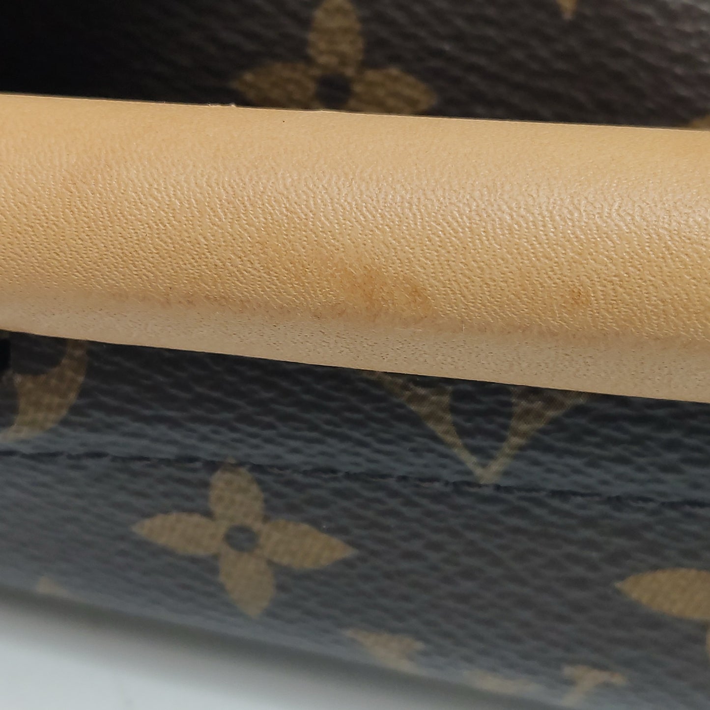 Louis Vuitton - Hunting Bag M41140 - Monogram canvas with cowhide leather trim - Brown - (Large)