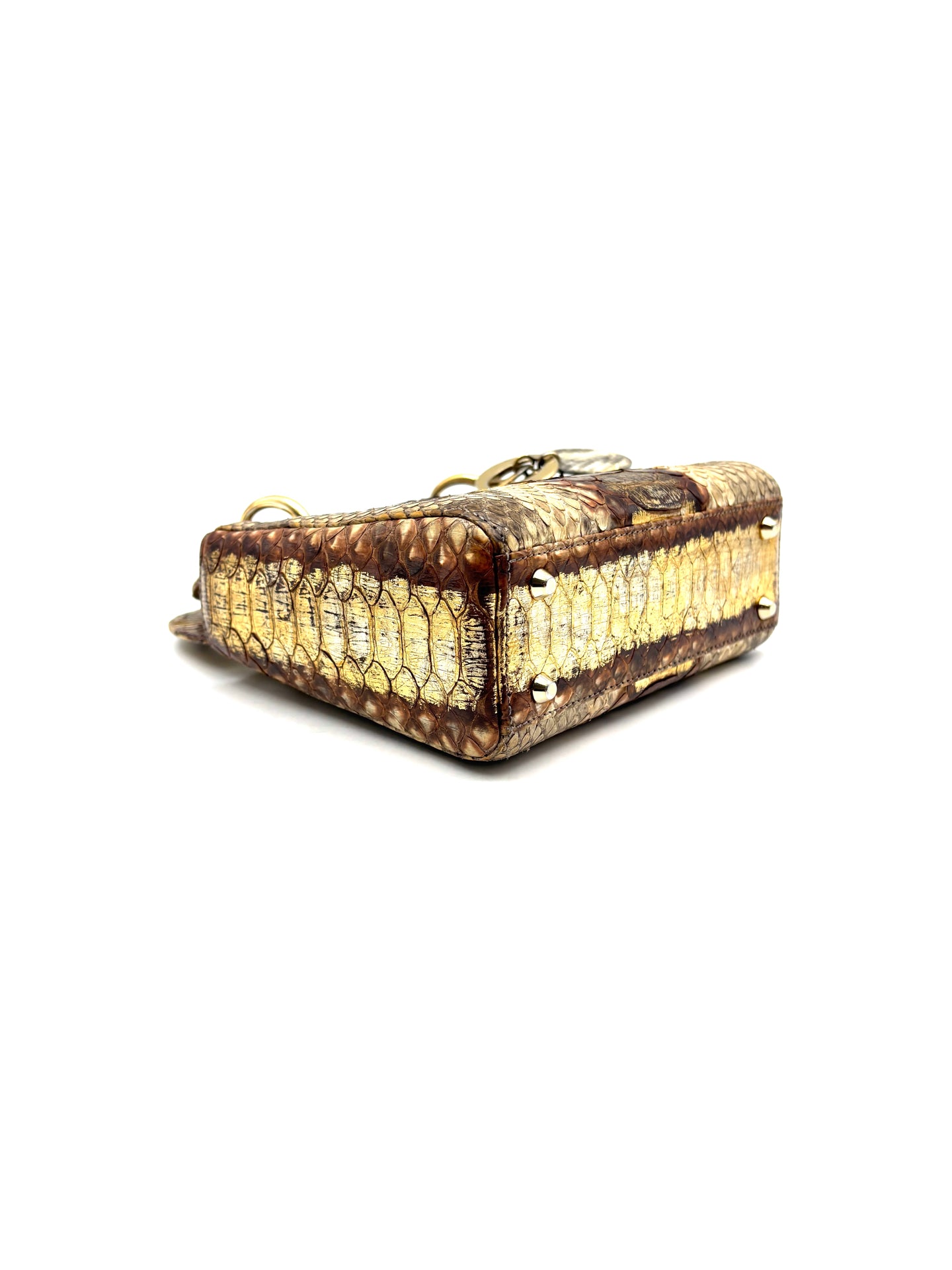 Dior - Lady Dior Mini - Exotic leathers - Python - Multicolour - (mini)