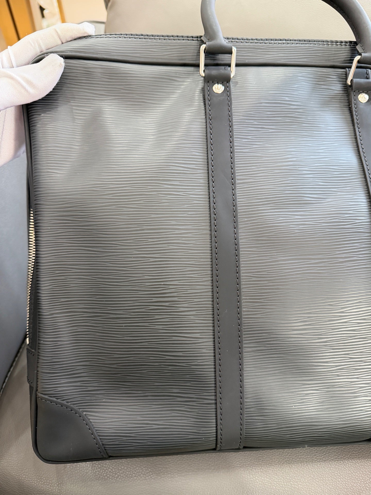 Louis Vuitton - Porte-Documents Voyage Briefcase - Epi leather - Black - (large)