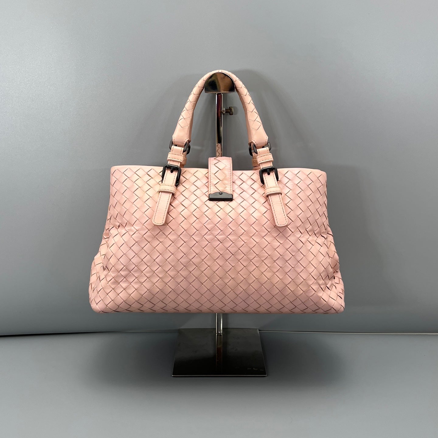 Bottega Veneta - Roma - Leather - Pink - (medium)