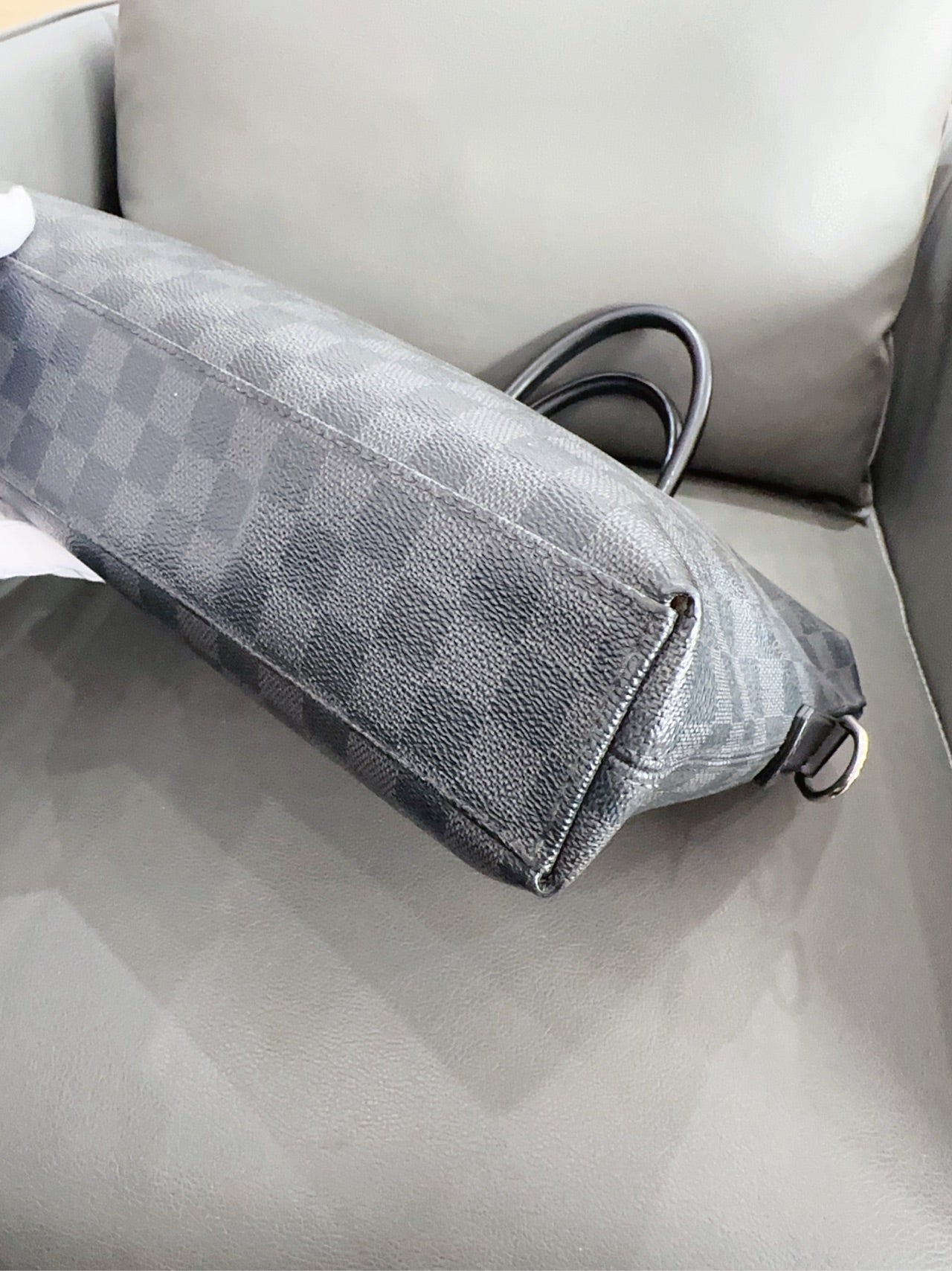 Louis Vuitton - Porte-Documents Voyage - Damier Graphite coated canvas with leather trim - Black - (Medium)