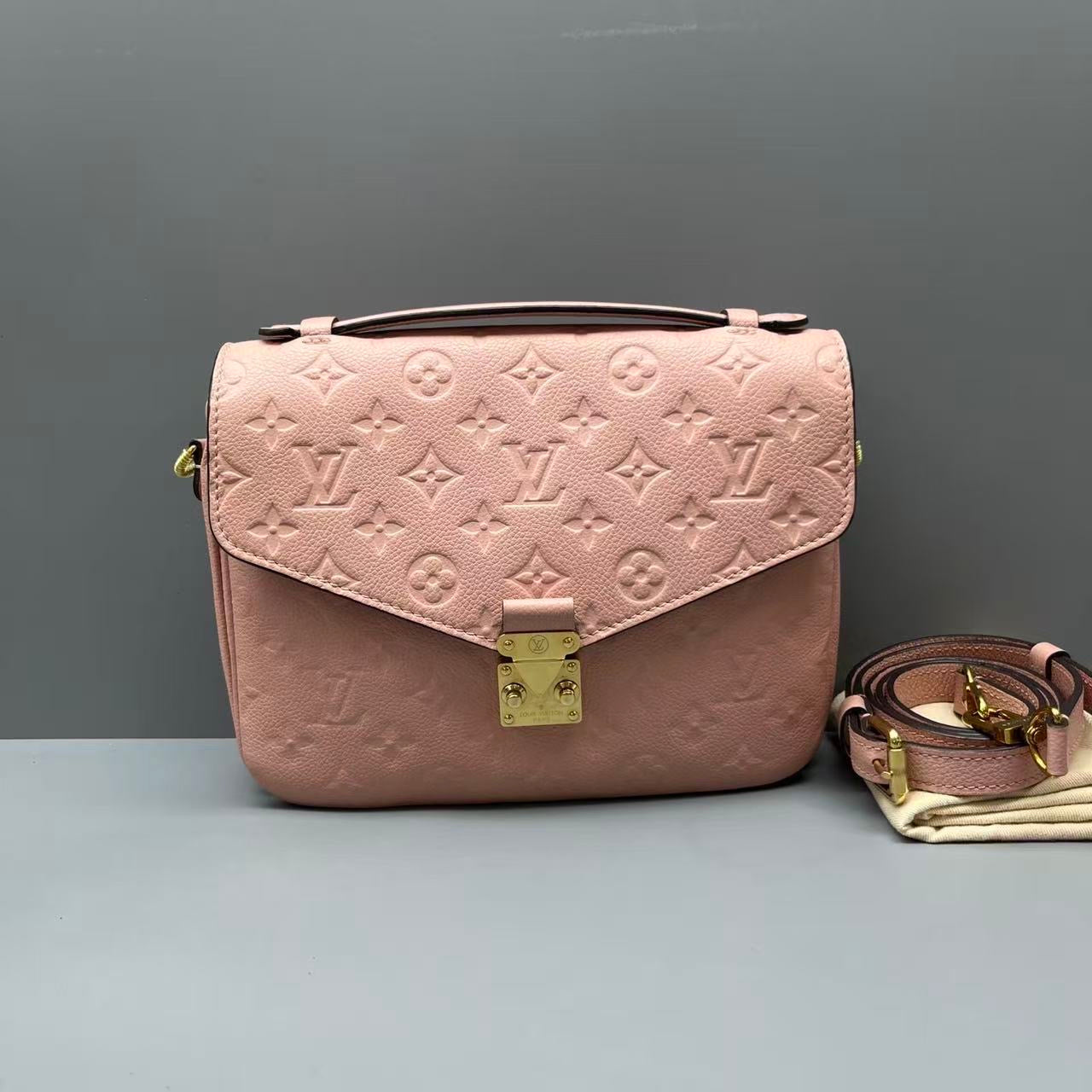 Louis Vuitton - Pochette Métis - Empreinte leather - Pink - (Medium)