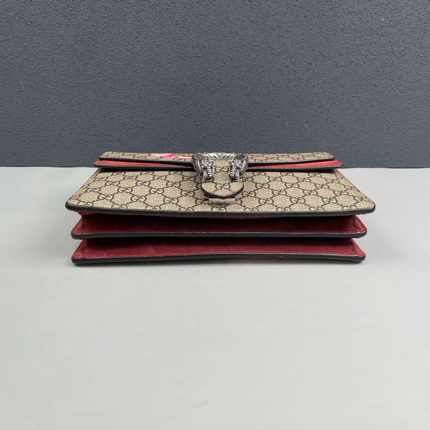 Gucci - Dionysus Small Shoulder Bag - GG Supreme canvas with suede and leather trim - Multicolour - (Small)