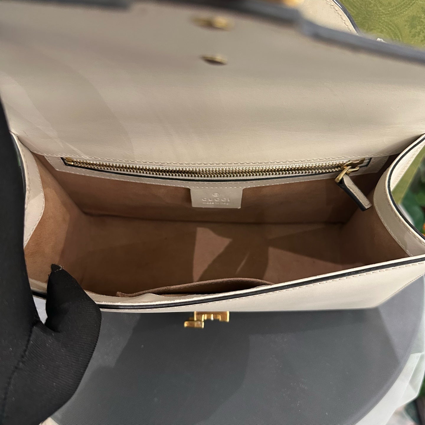 Gucci - Sylvie - Leather - White - (medium)