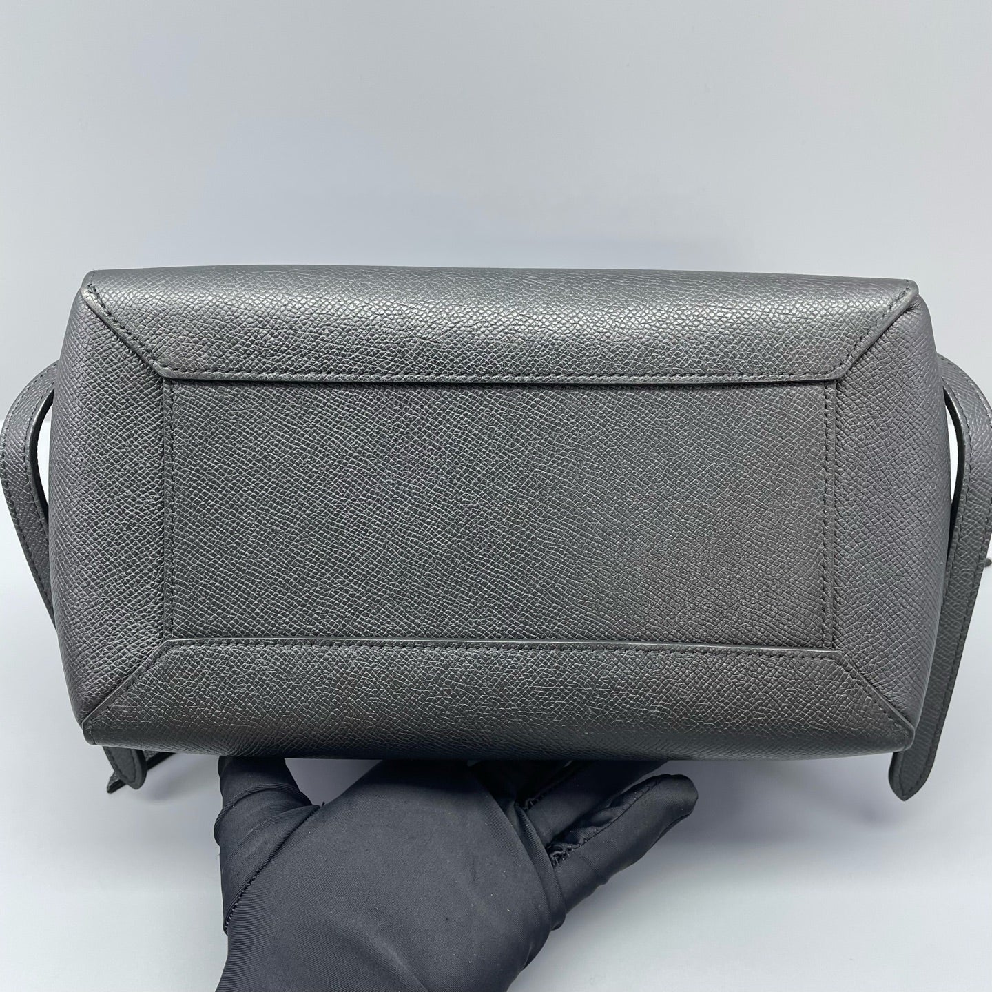 Celine - Belt Bag - Grained calfskin leather - Black - (small)