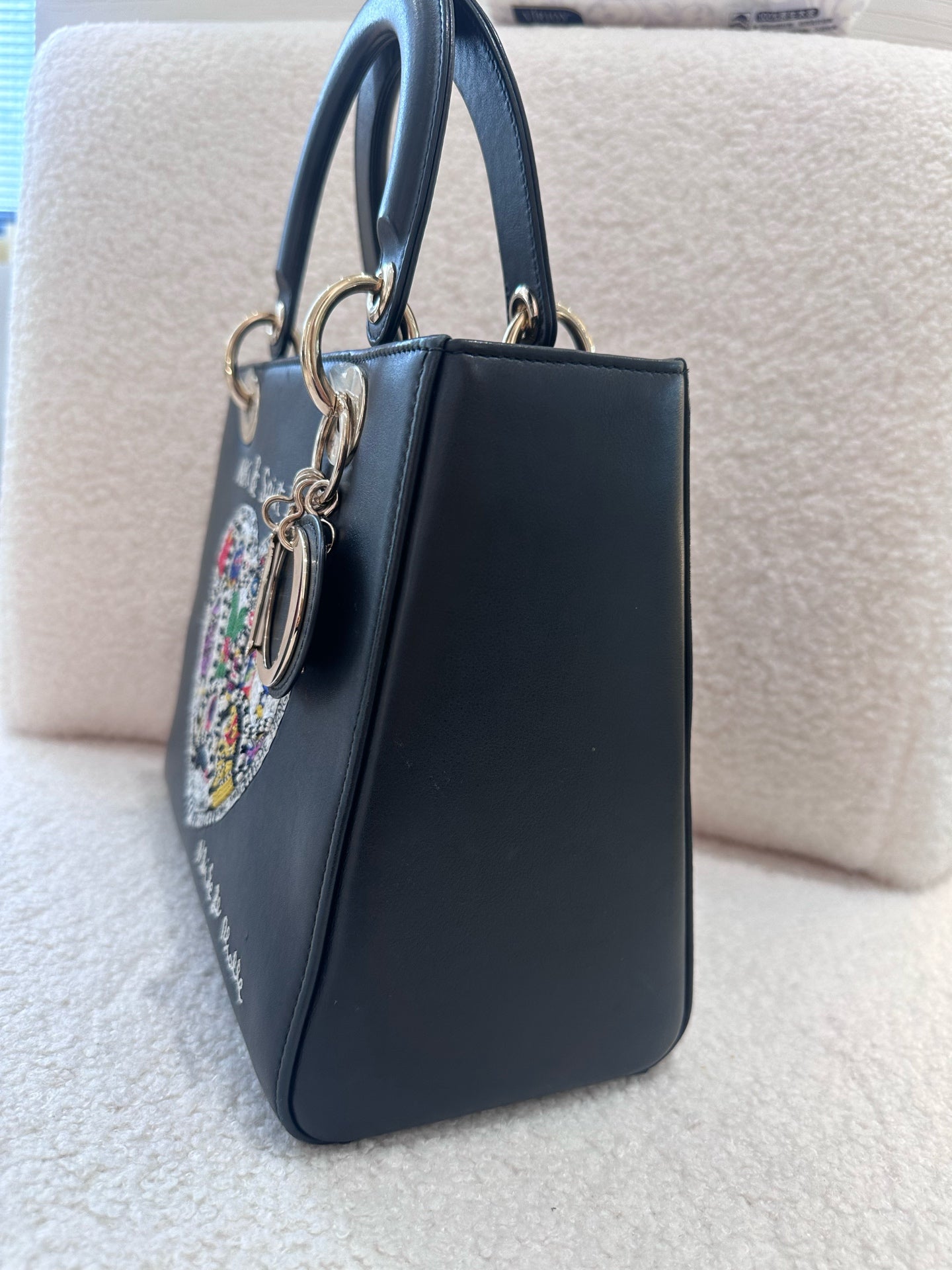 Dior - Lady Dior Niki de Saint Phalle Limited Edition - Leather - Black - (Small)