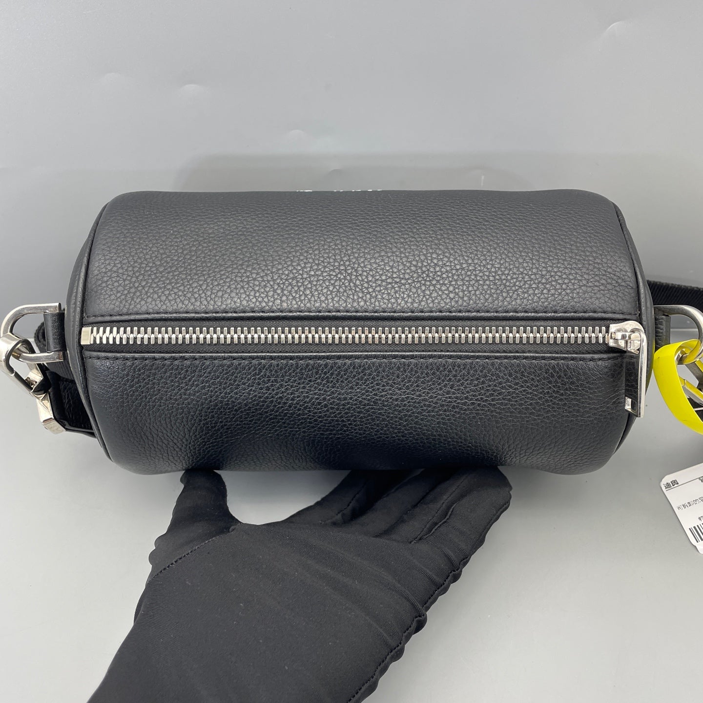 Dior - Roller Messenger Bag - Grained leather - Black - (small)