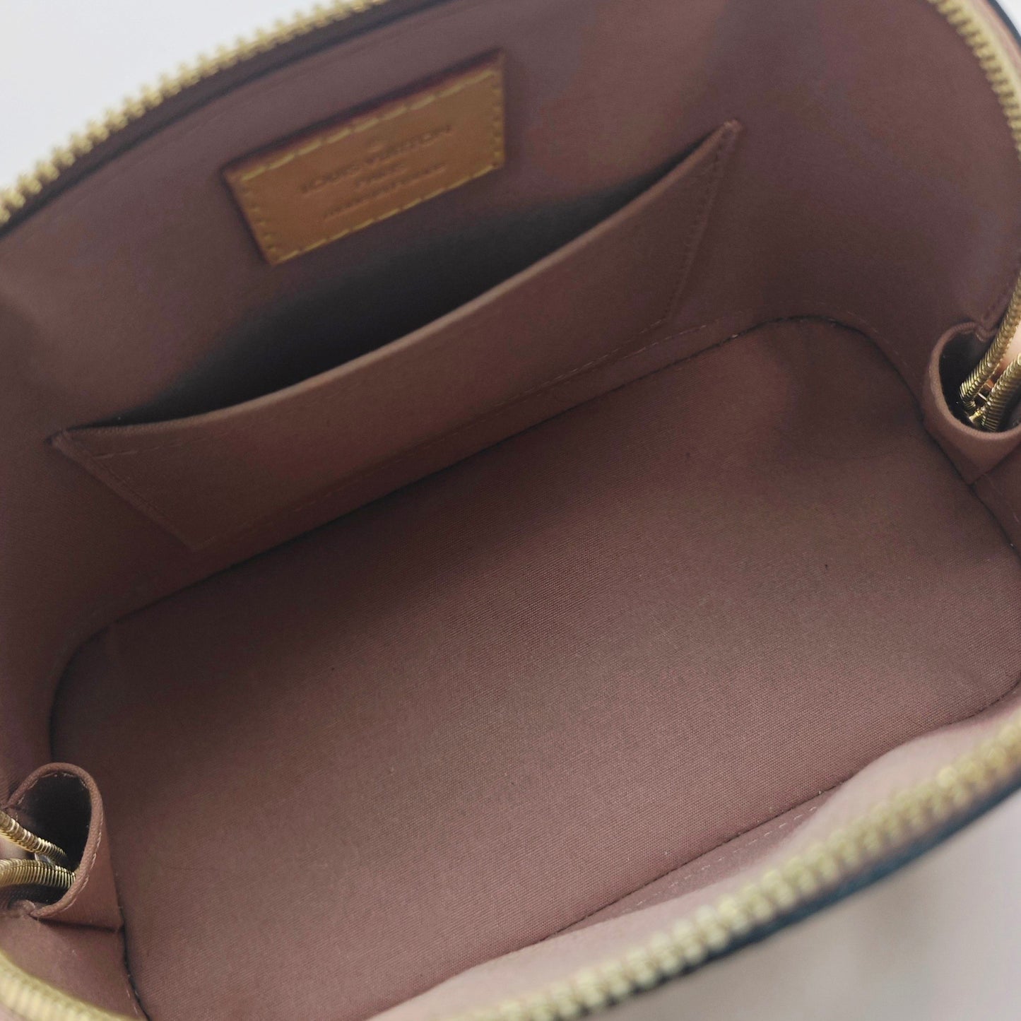 Louis Vuitton - Alma BB - Patent leather - Ginger Yellow - (mini)