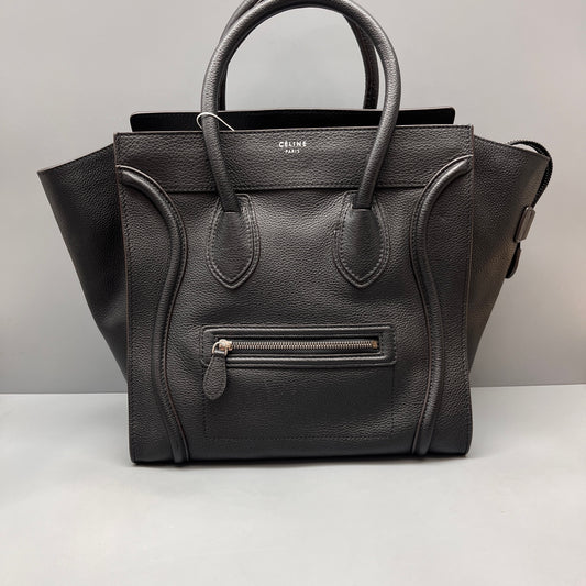 Celine - Luggage Tote Mini - Grained leather - Black - (Medium)