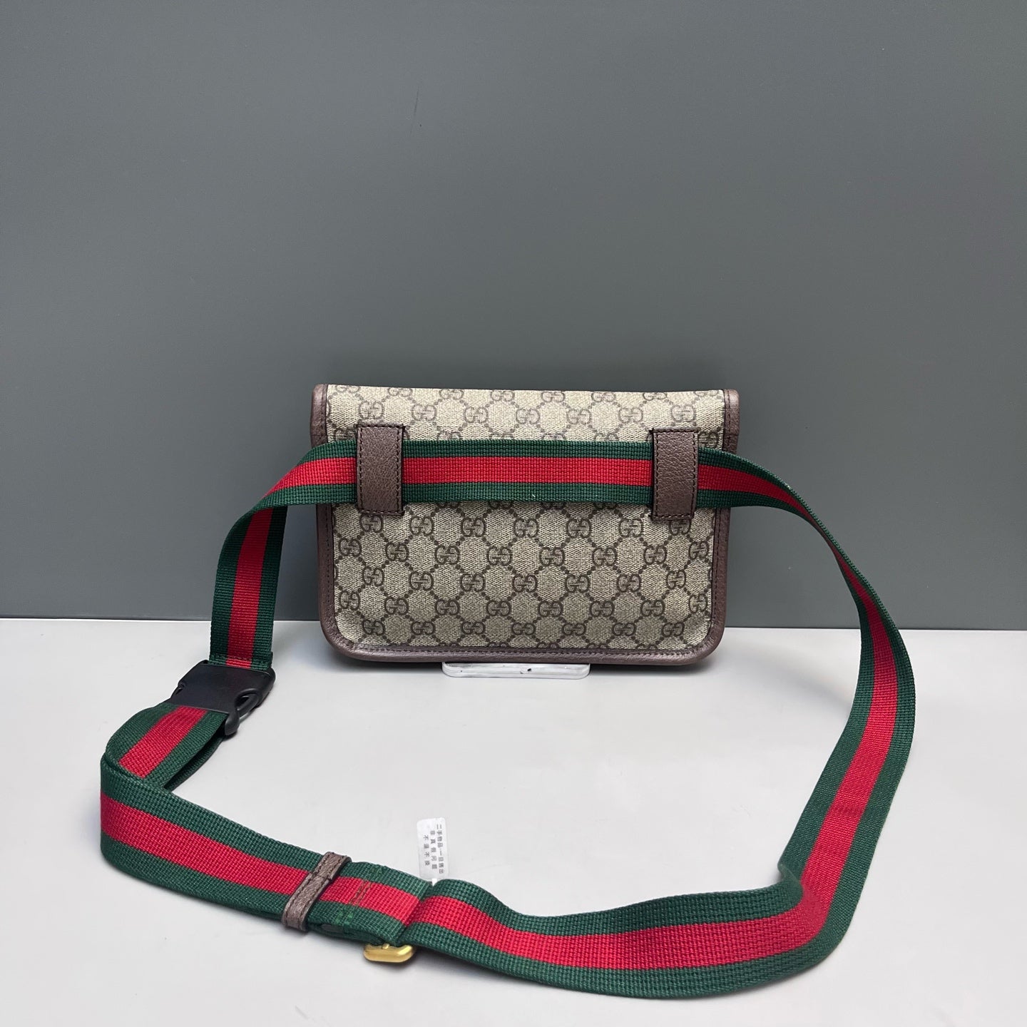 Gucci - Neo Vintage GG Supreme Belt Bag with Feline Head - GG Supreme coated canvas with leather trim - Beige - (small)