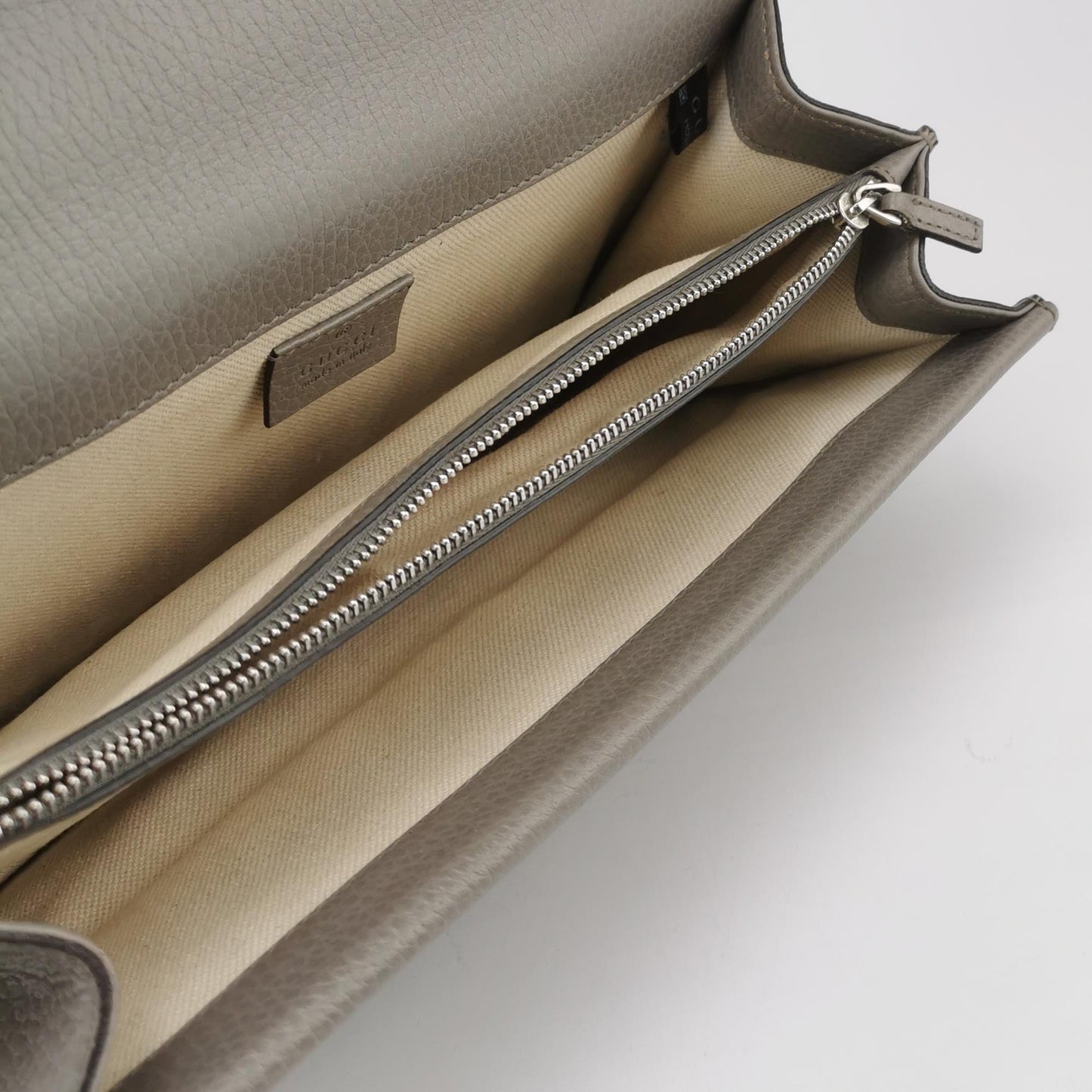 Gucci - Dionysus Shoulder Bag - Leather - Grey - (Medium)