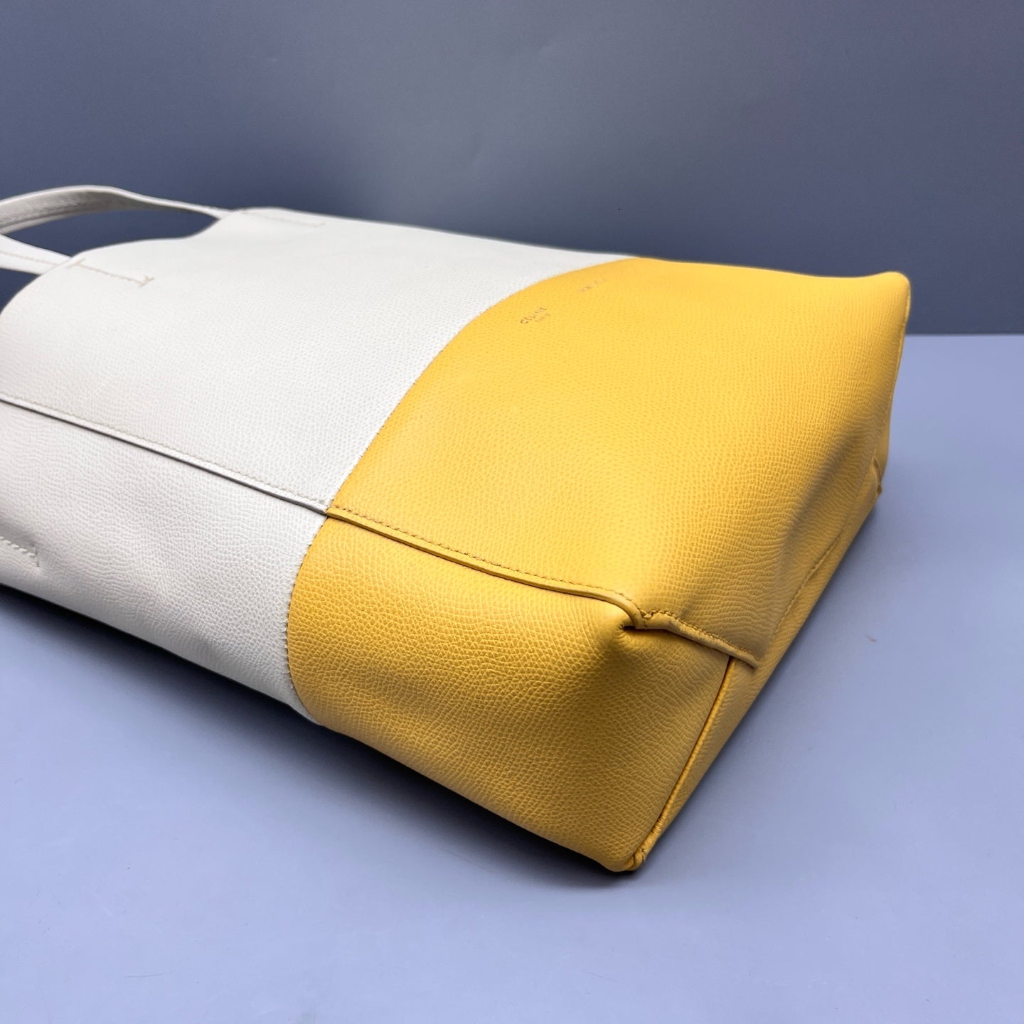 Celine - Cabas Vertical Colorblock - Leather - Multicolour - (medium)