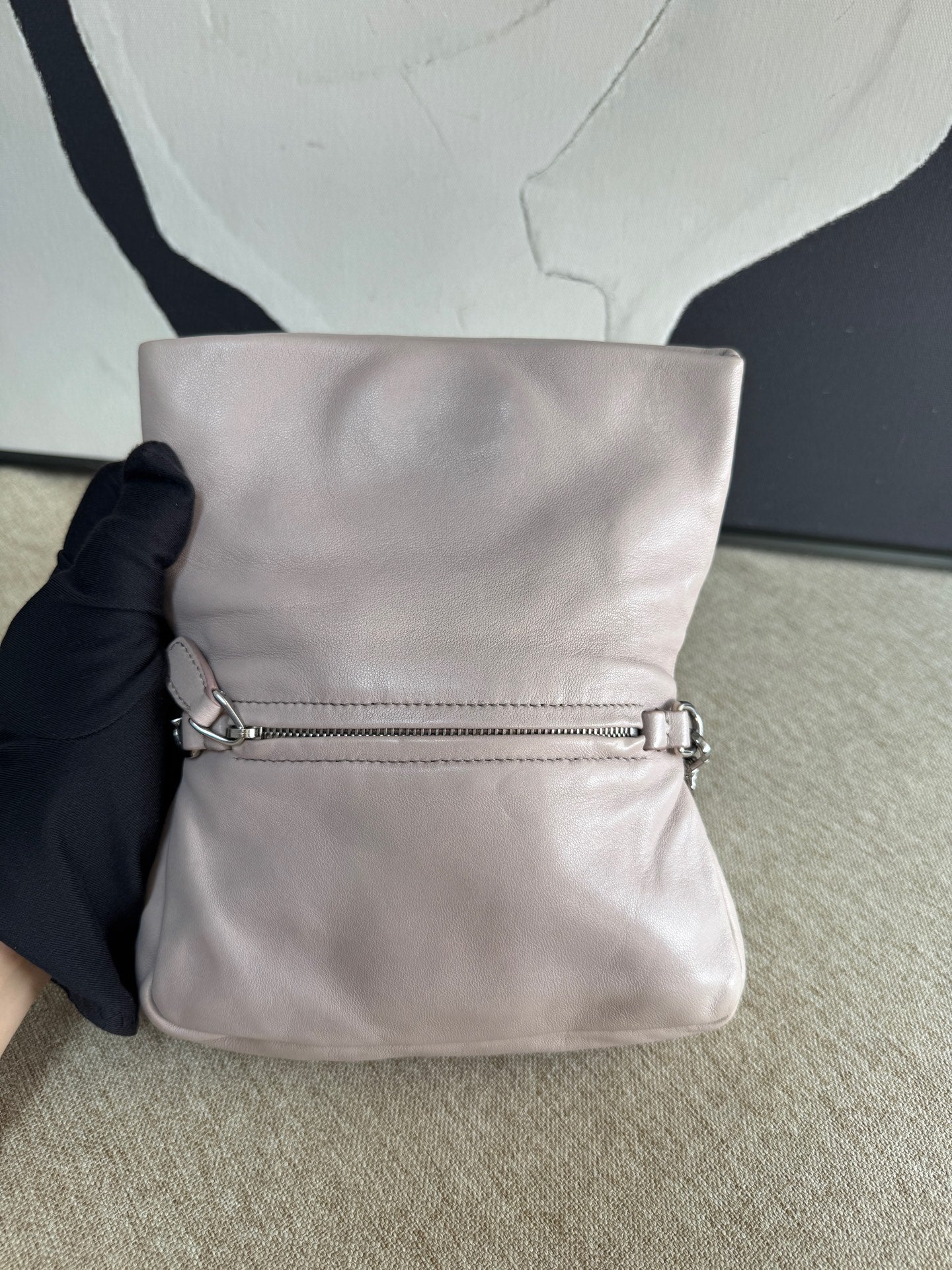 Miu Miu - Jeweled Chain Bag - Lambskin leather - Purple - (mini)