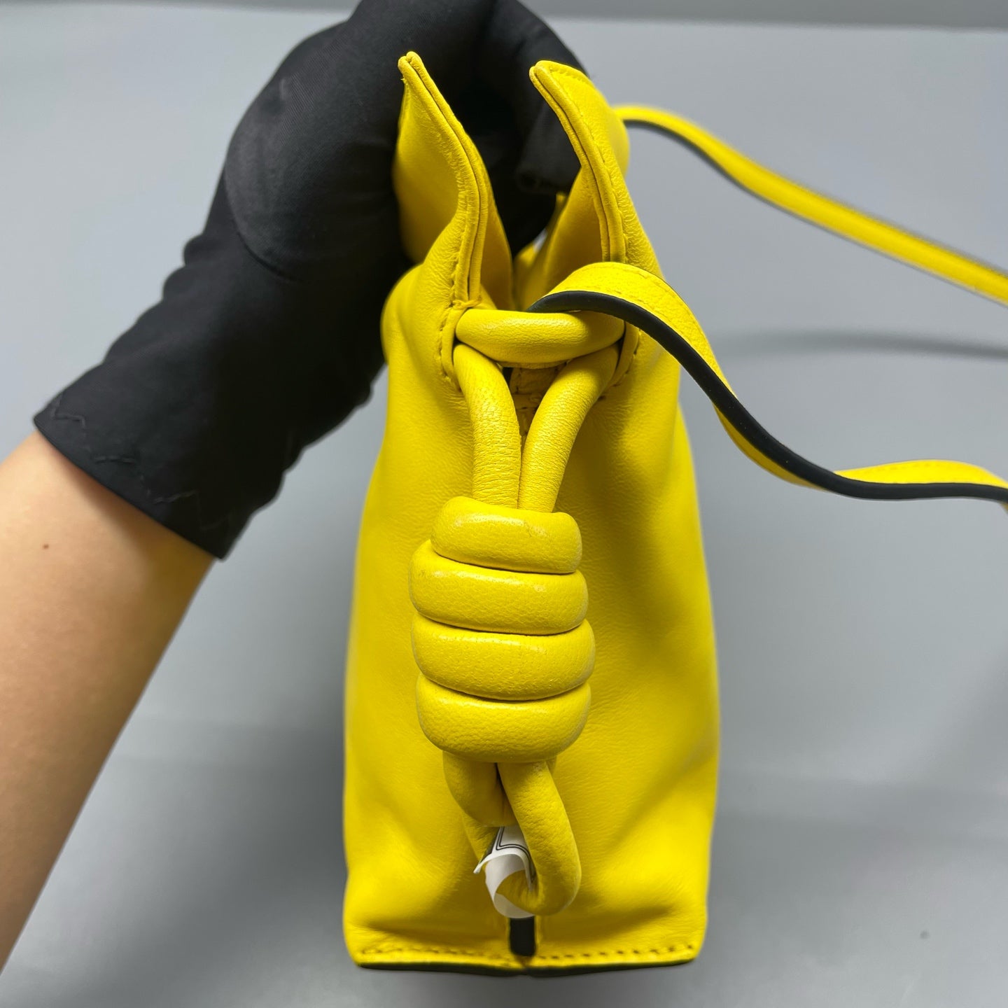 Loewe - Flamenco Knot Mini Bag - Leather - Yellow - (mini)
