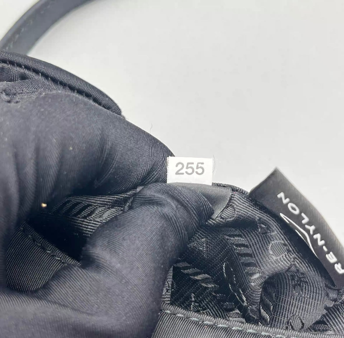 Prada - Re-Edition 2005 Hobo Bag - Re-Nylon with Saffiano leather trim - Black with Silver-Tone Hardware - (Mini)