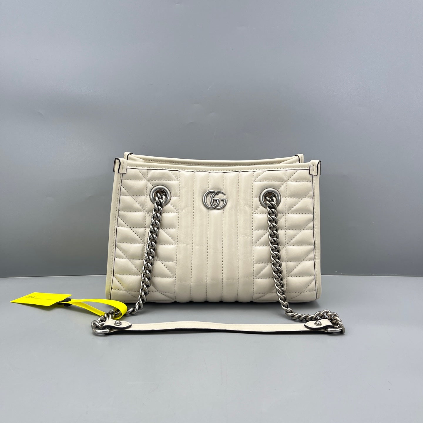 Gucci - Marmont Small Tote - Leather - White - (Small)
