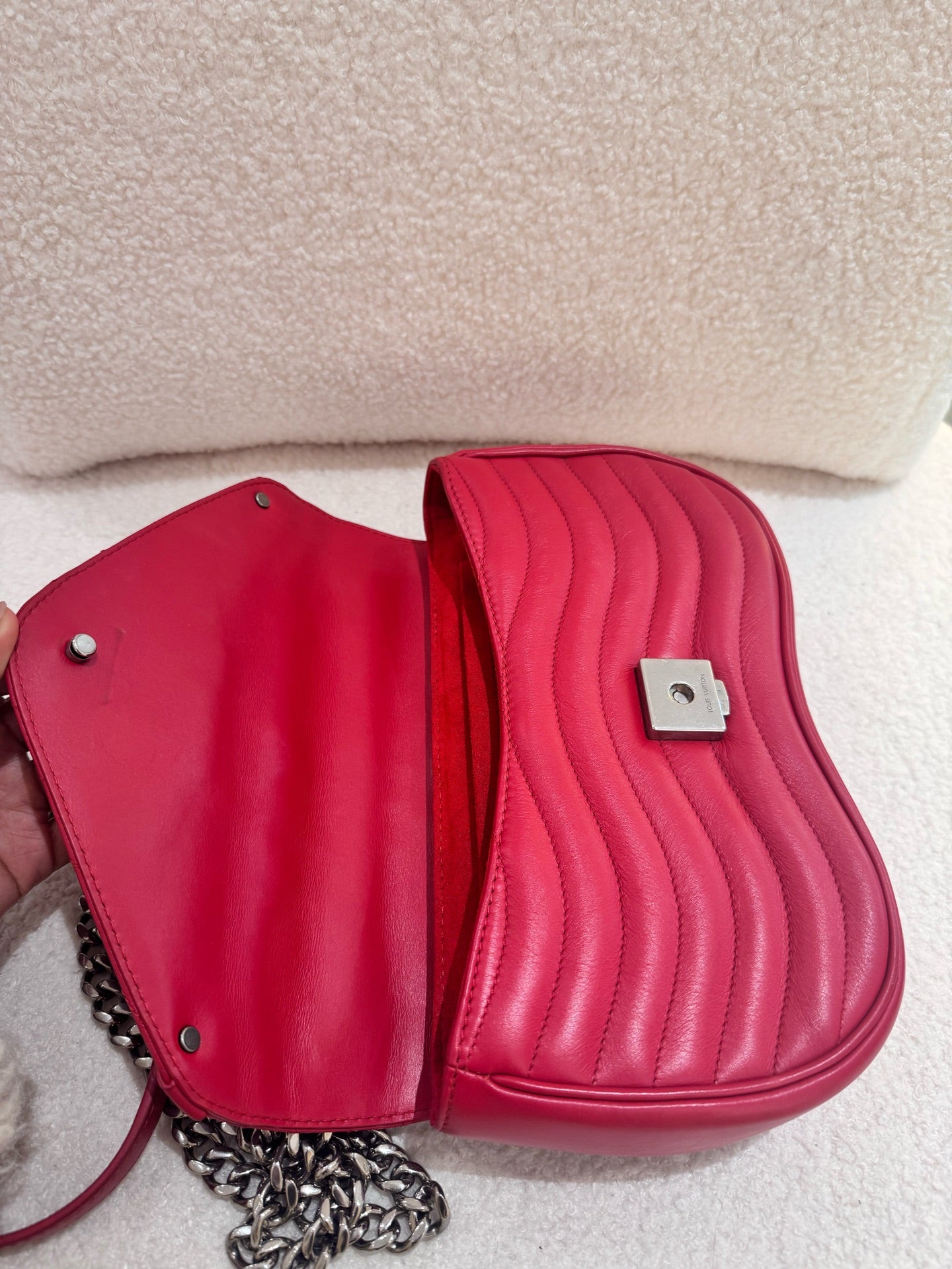 Louis Vuitton - New Wave Chain Bag - Leather - Red - (small)