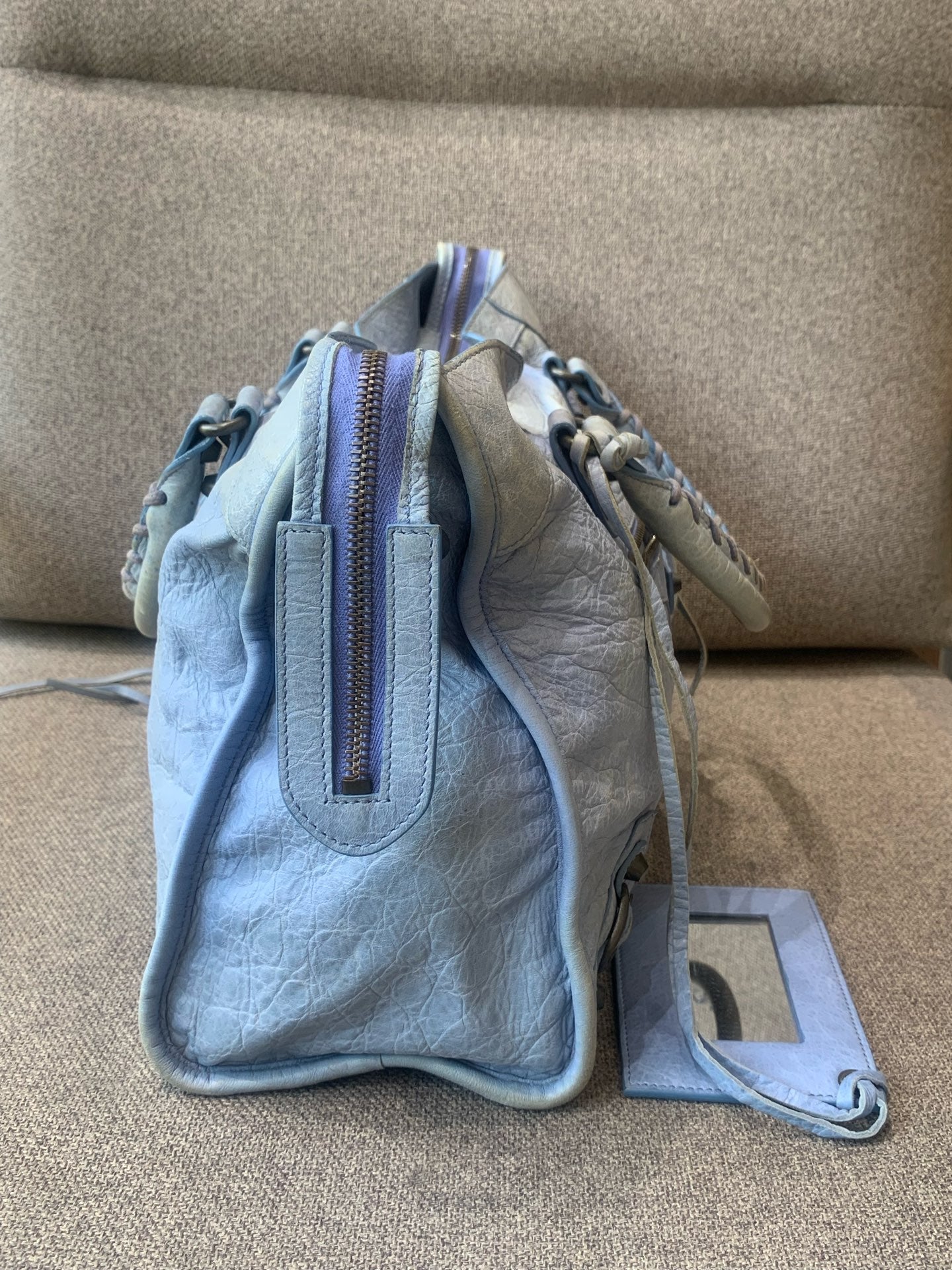 Balenciaga - Motorcycle Bag (City) - Leather - Blue - (medium)