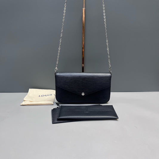 Louis Vuitton - Pochette Félicie - Epi leather - Black - (Mini)