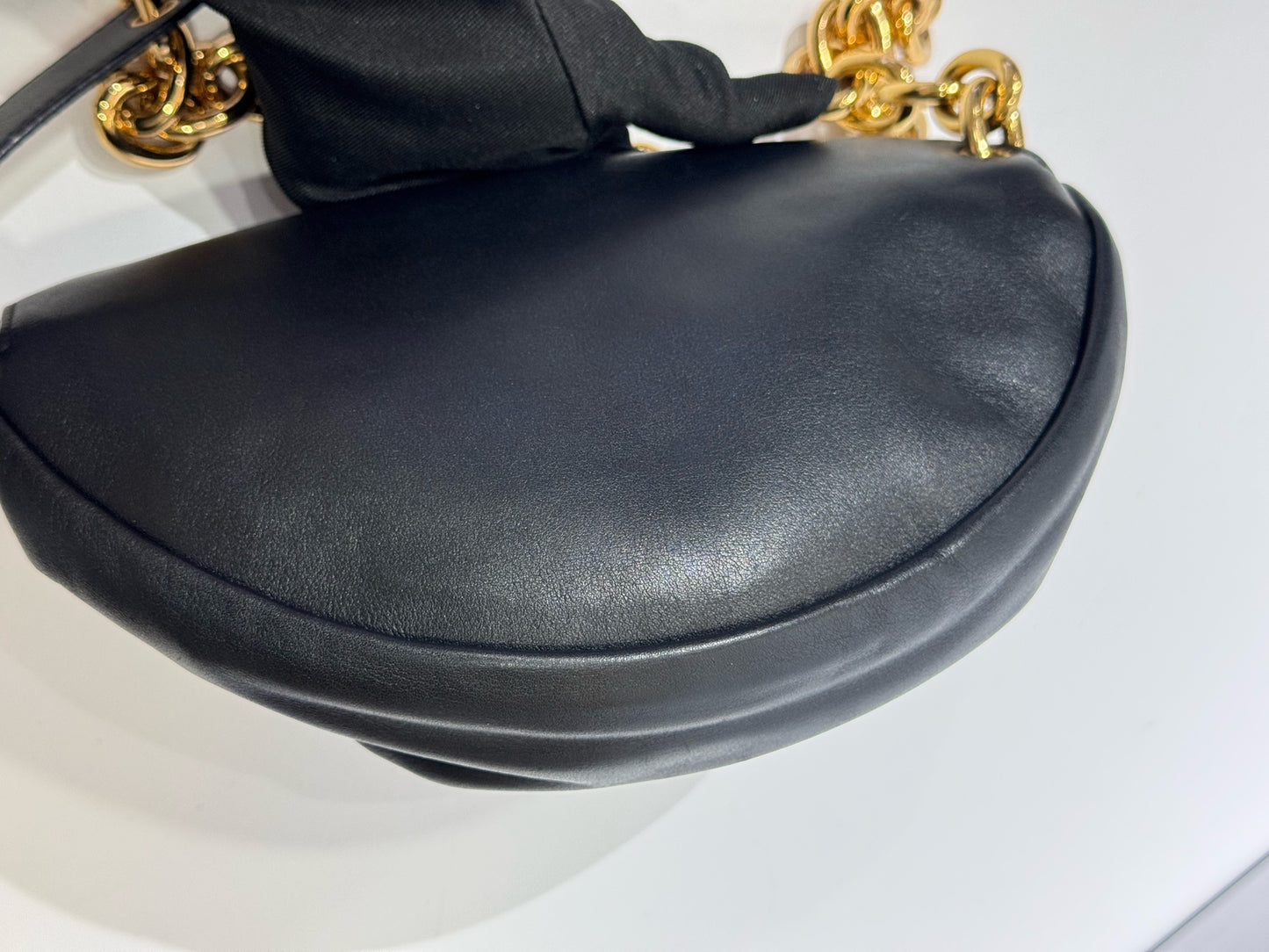 Bottega Veneta - The Chain Pouch - Leather - Black - (mini)
