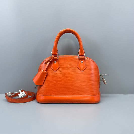 Louis Vuitton - Alma BB - Epi leather - Orange - (mini)