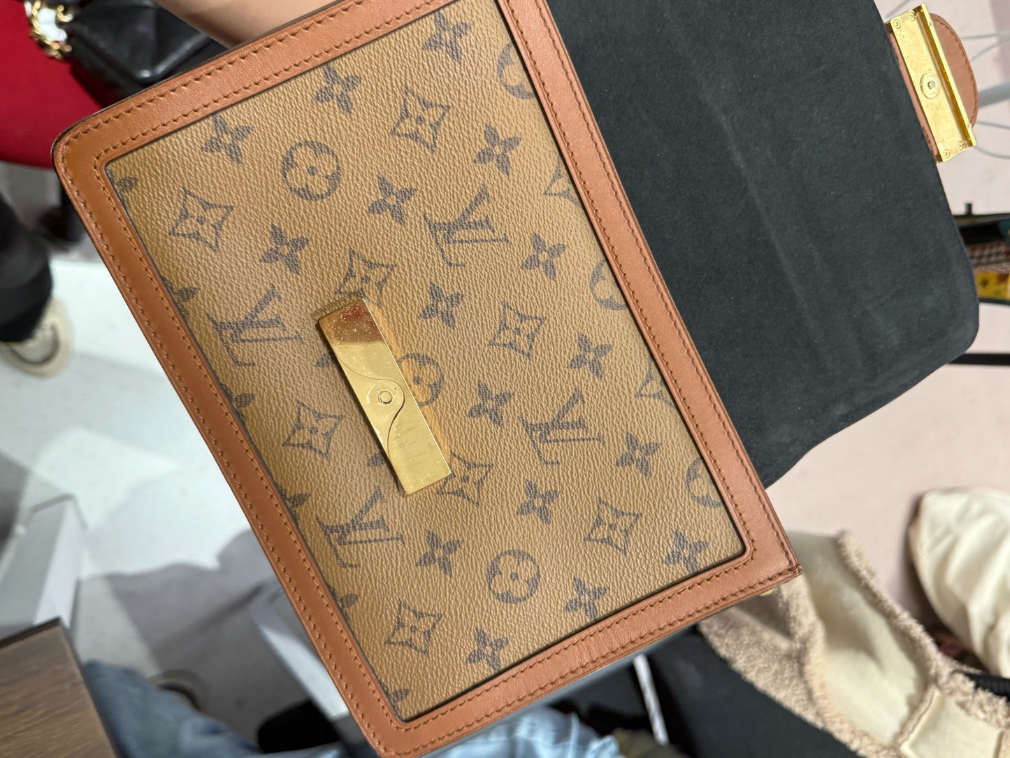 Louis Vuitton - Dauphine (M44391) - Monogram coated canvas and calf leather - Brown - (medium)