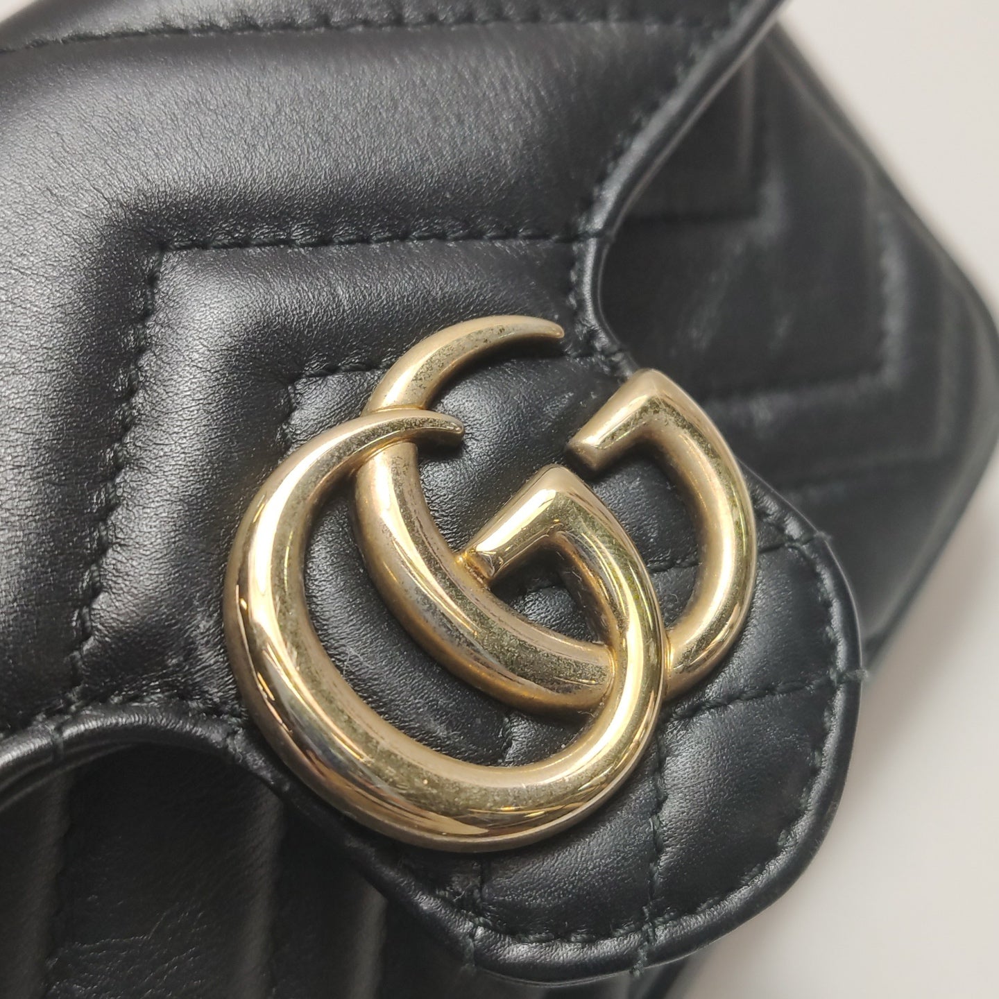 Gucci - Marmont Super Mini - Leather - Black - (mini)