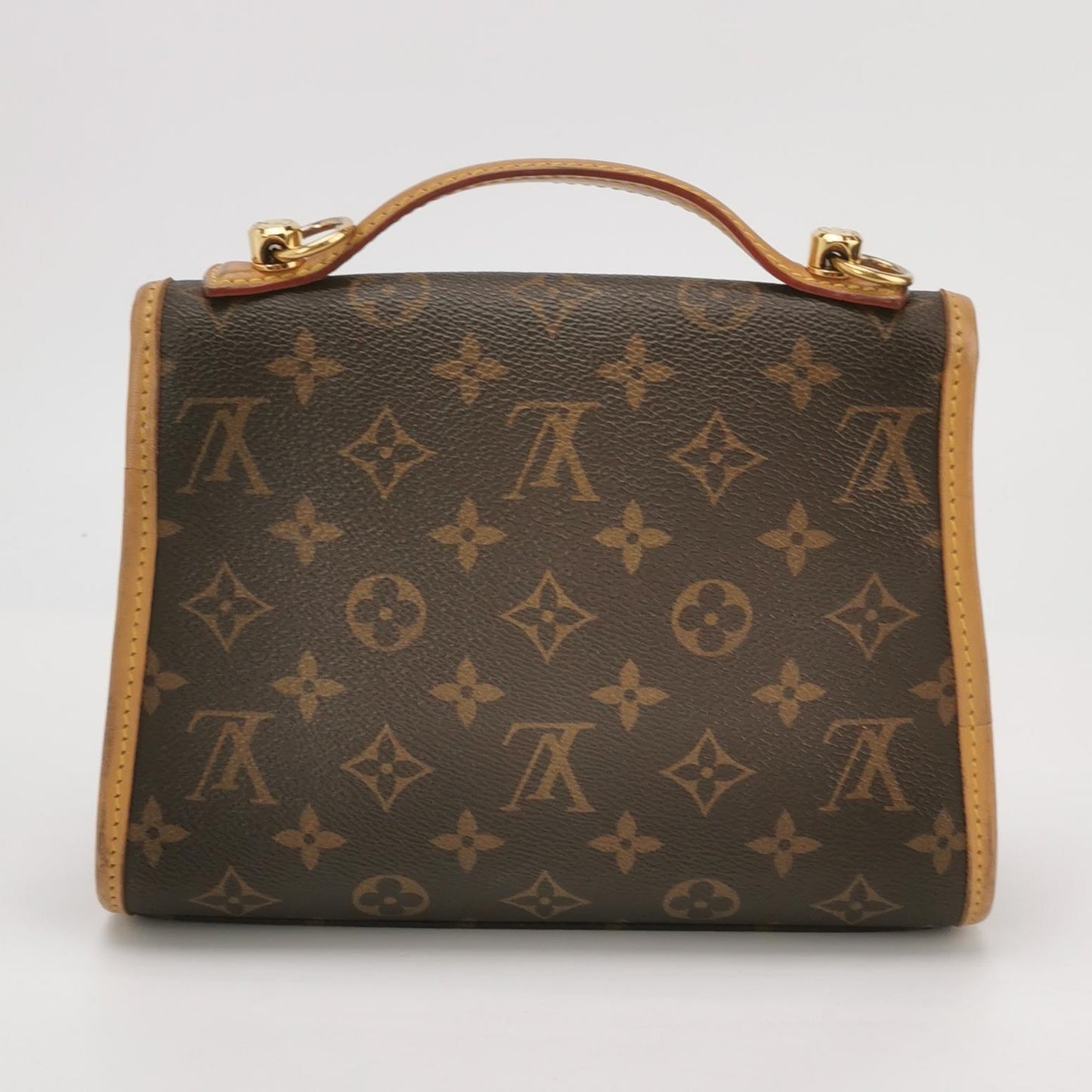 Louis Vuitton - Ivy Vintage Messenger - Monogram coated canvas with natural cowhide leather trim - Brown - (small)