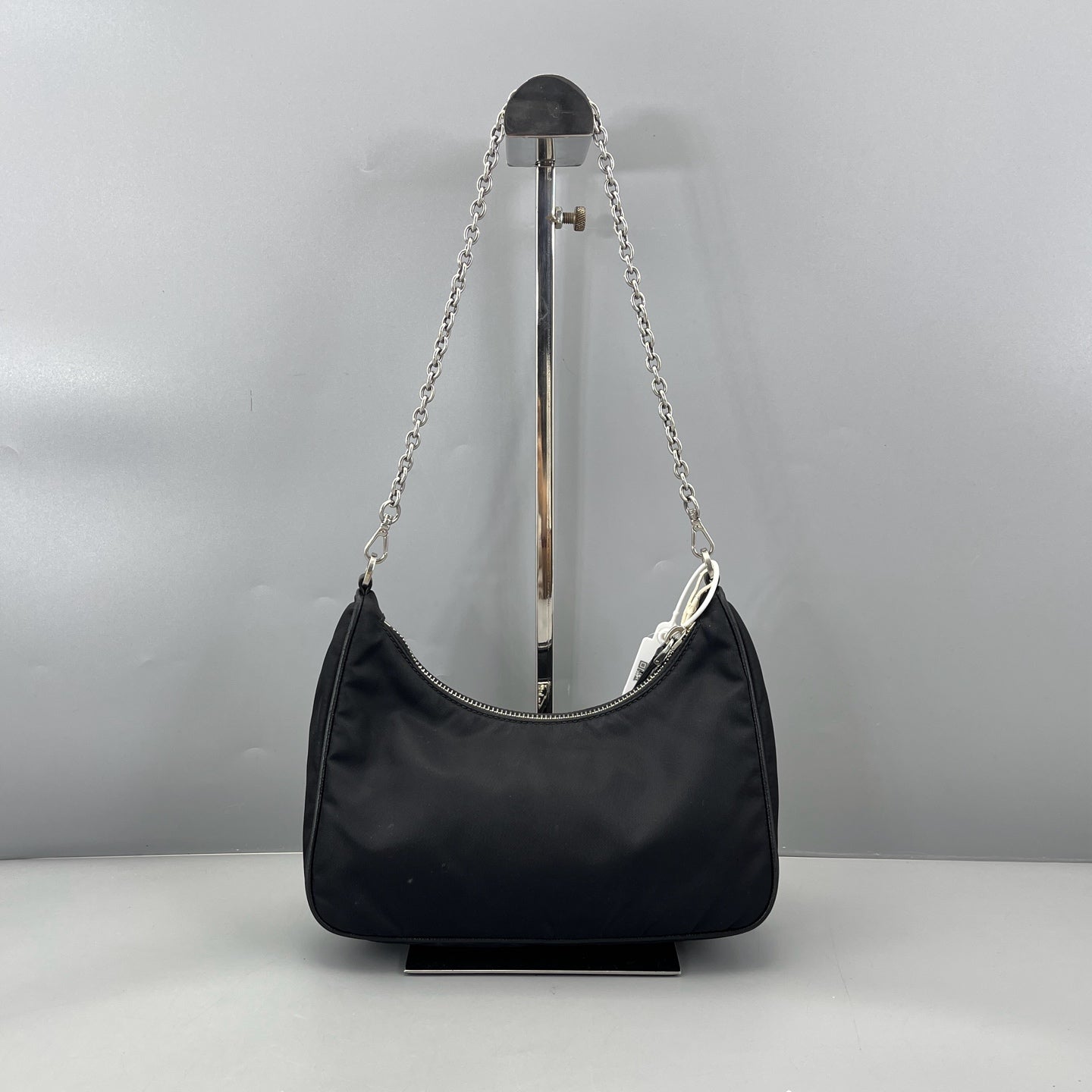 Prada - Re-Edition 2000 Hobo Bag - Polyamide with Leather trim - Black - (mini)