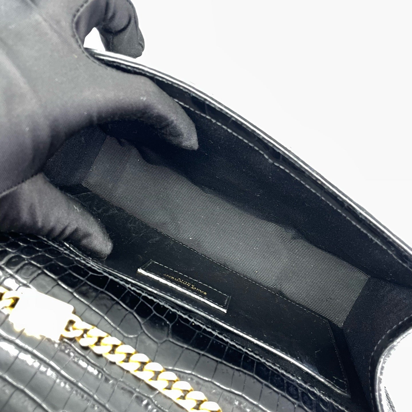 Saint Laurent - Kate Medium Tassel Bag - Leather - Black - (Medium)