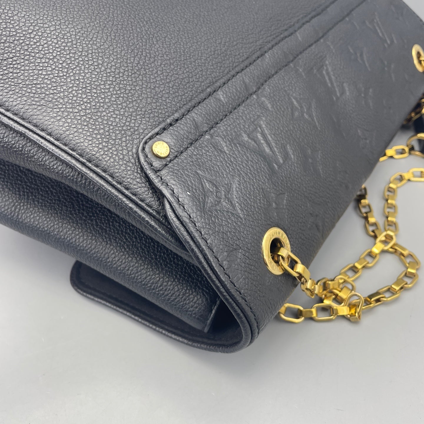 Louis Vuitton - Saint Sulpice MM - Monogram Empreinte leather - Black - (Medium)
