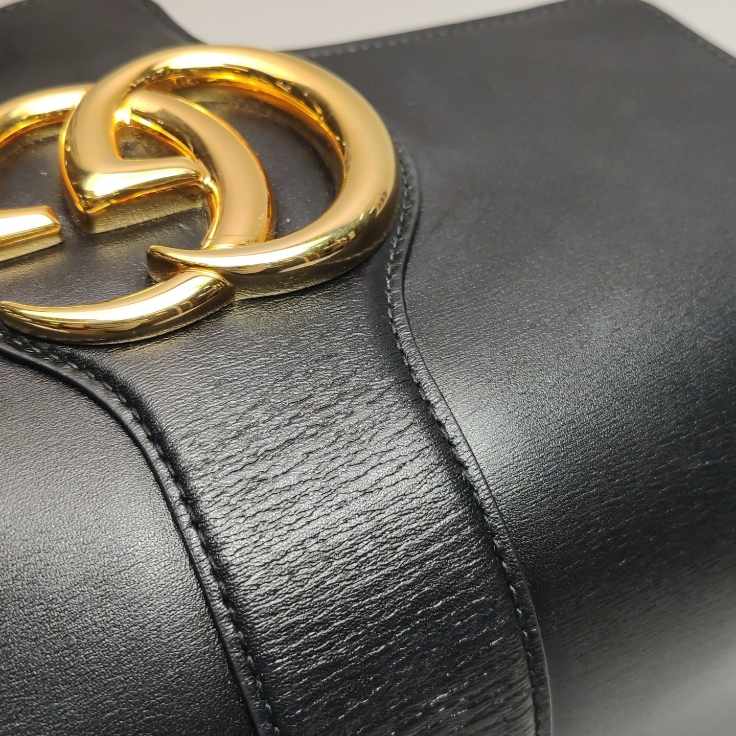 Gucci - Arli Small Shoulder Bag - Leather - Black - (small)