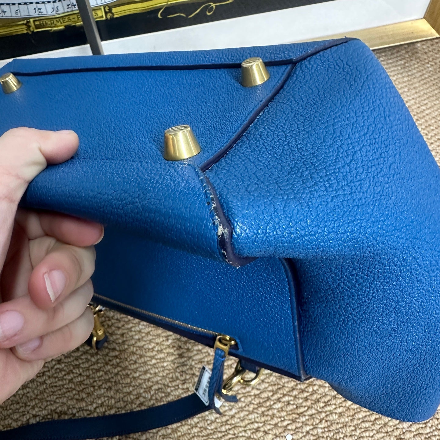 Celine - Belt Bag - Grained calfskin leather - Multicolour - (Mini)