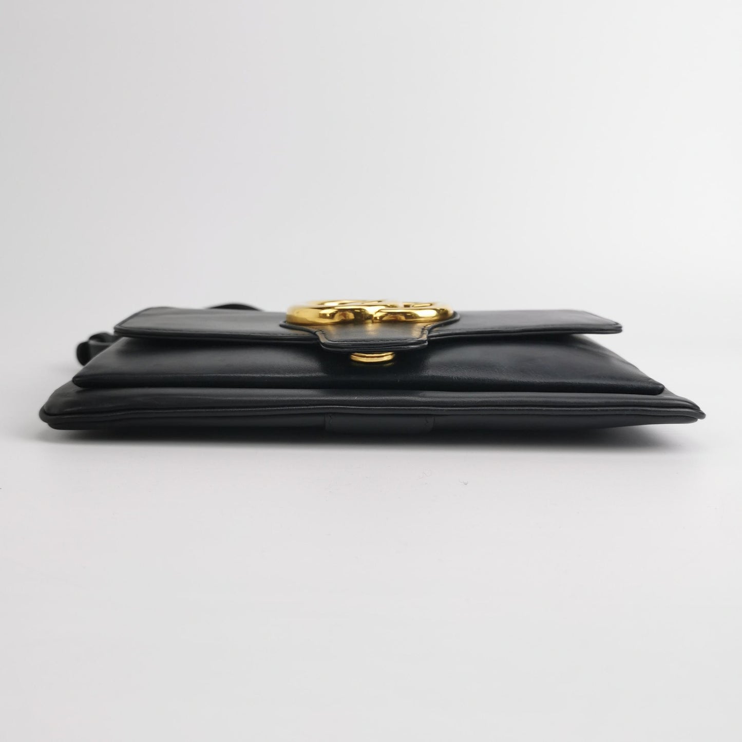Gucci - Arli Small Shoulder Bag (Style 550129) - Grained leather - Black - (Small)