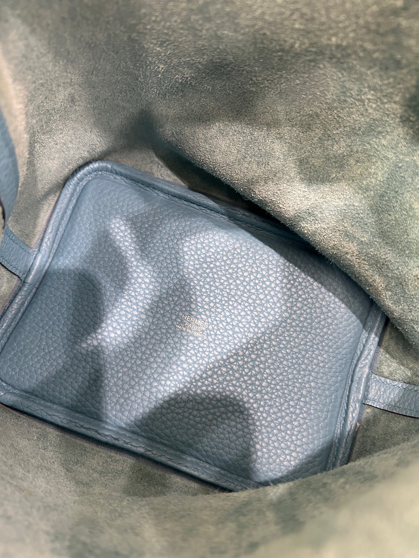 Hermès - Picotin Lock 18 - Grained leather - Northern Blue - (mini)