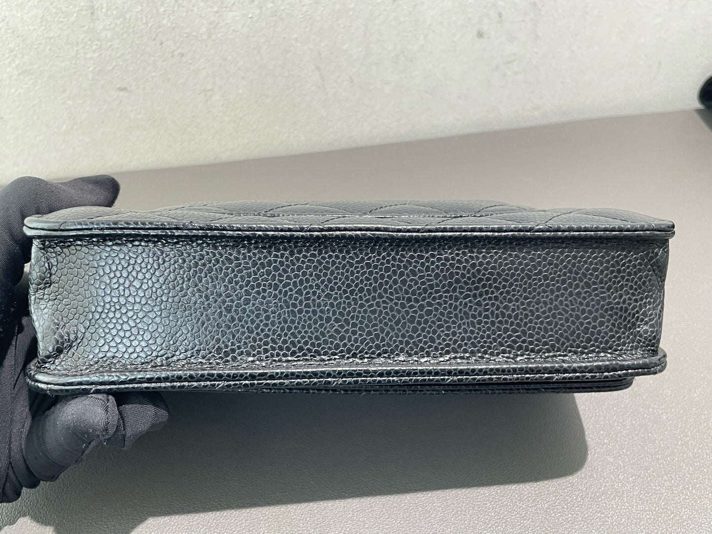 Chanel - Wallet on Chain (WOC) - Caviar leather - Black - (Mini)