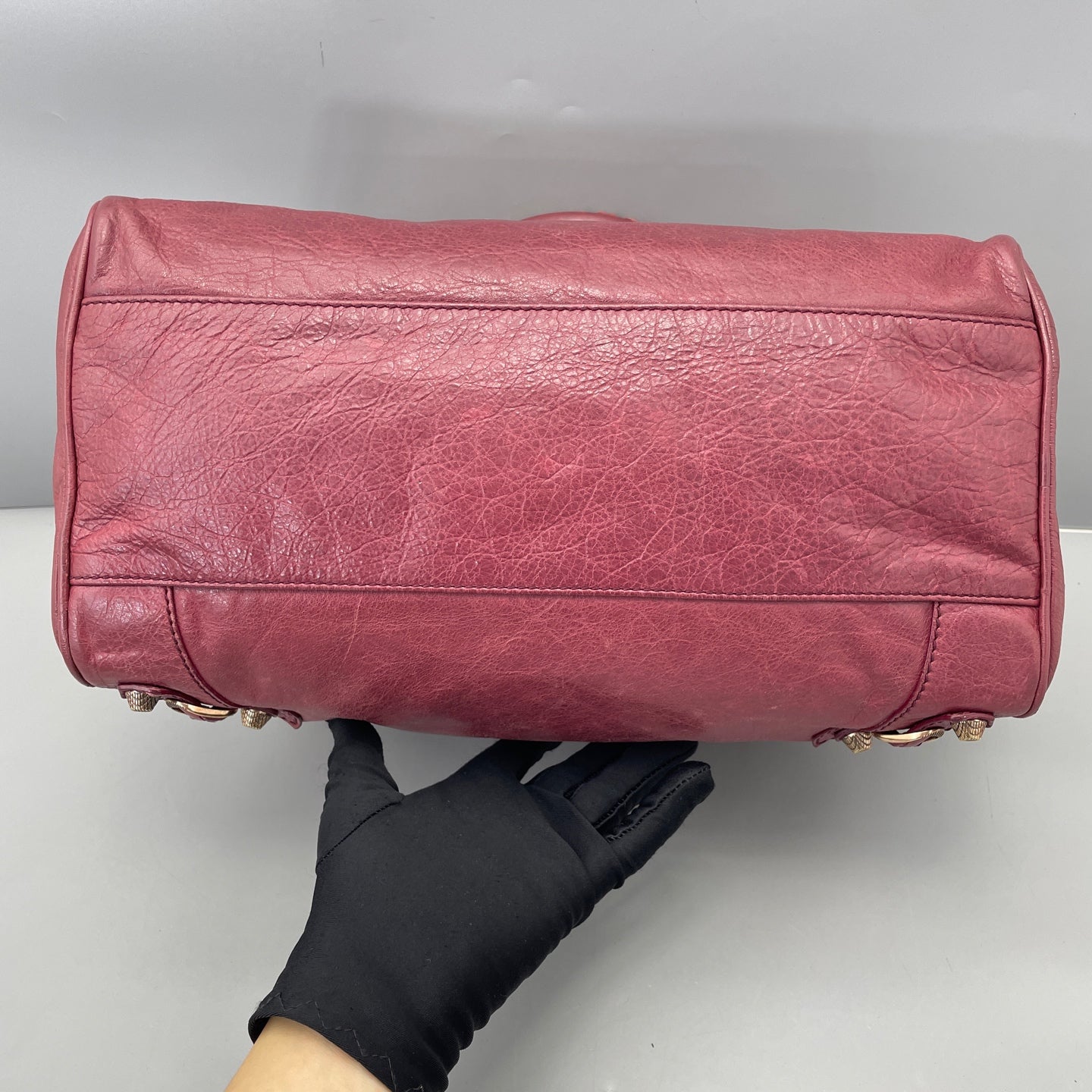 Balenciaga - City Bag - Leather - Burgundy - (medium)