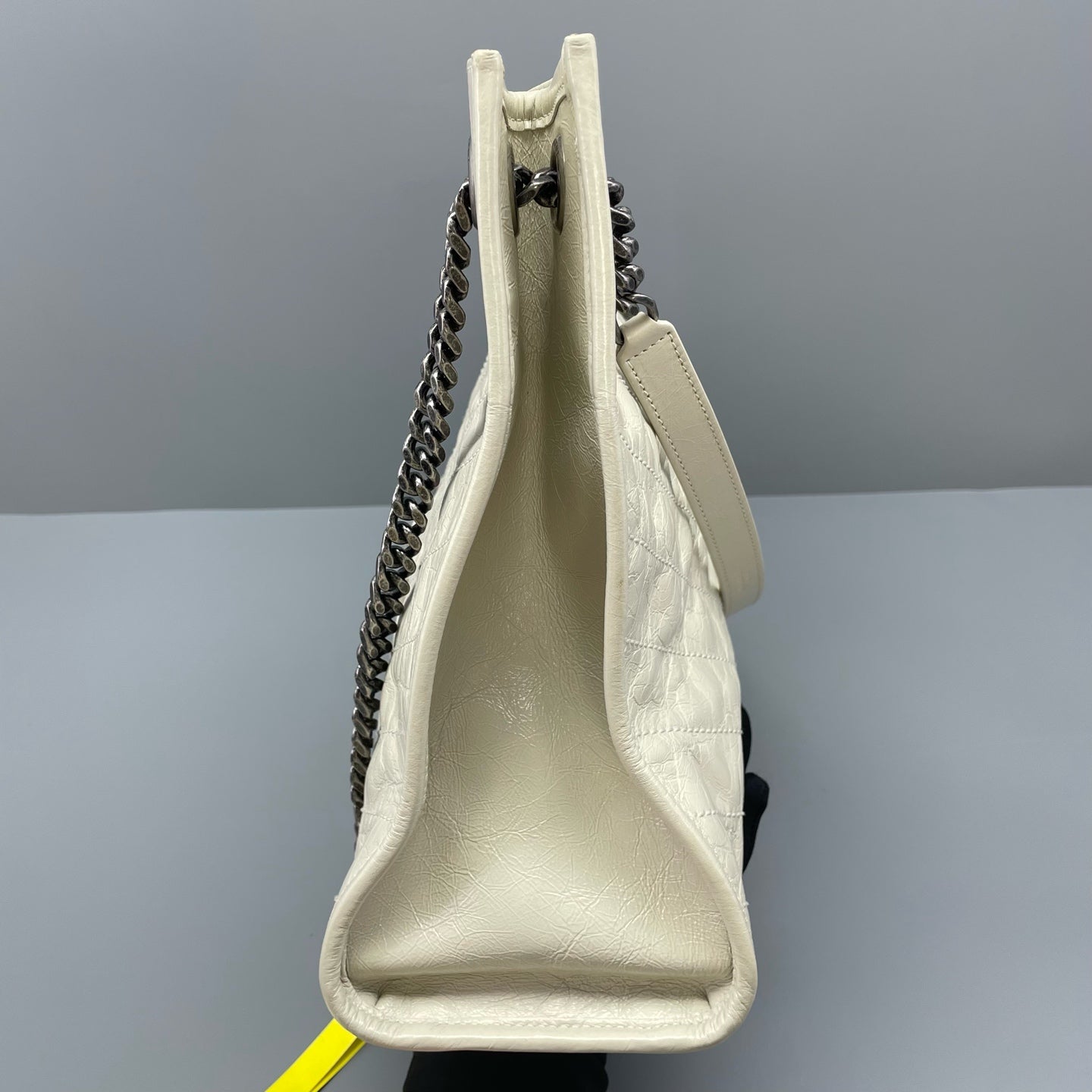 Saint Laurent - Niki Small Tote - Leather - White - (small)
