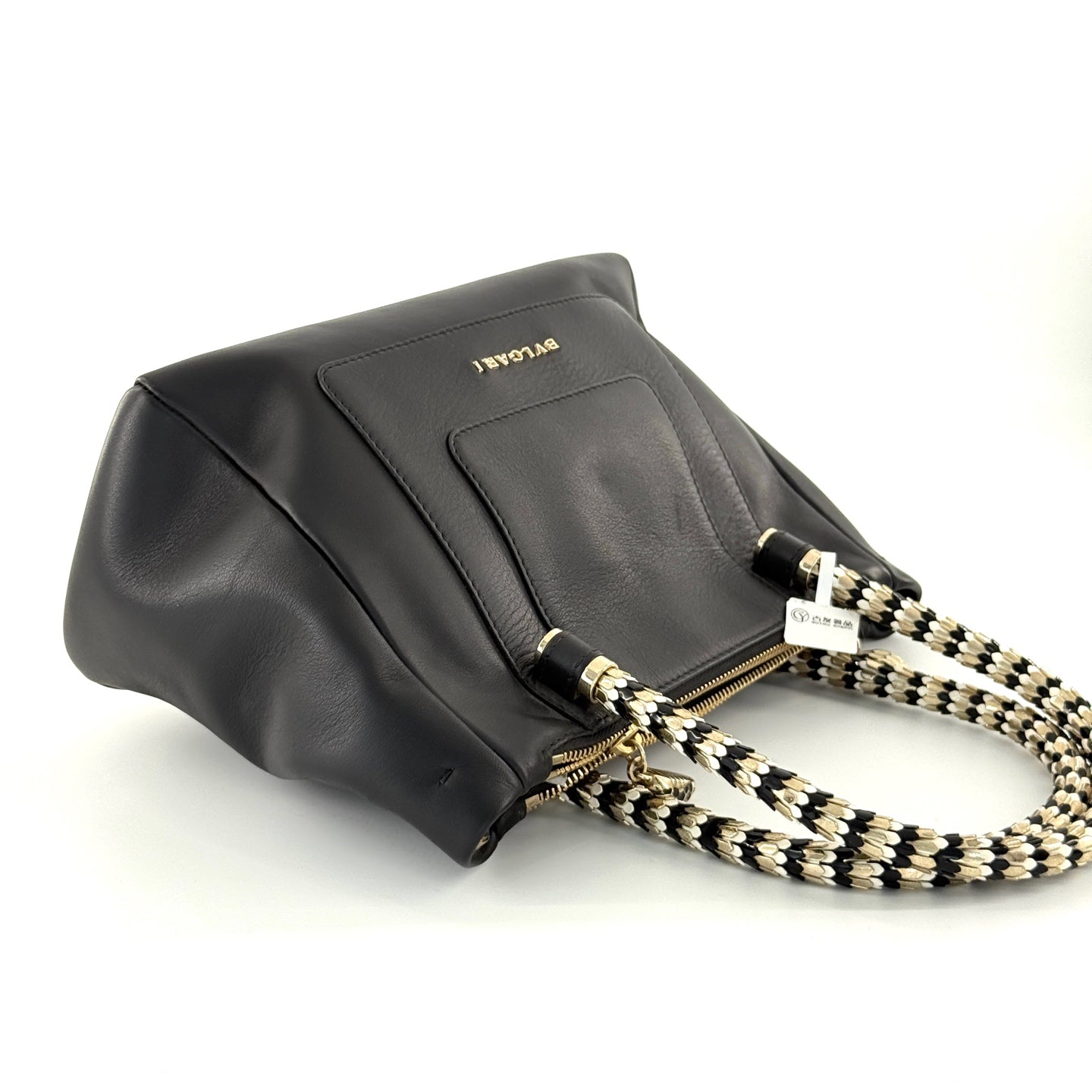 Bvlgari - Serpenti Forever - Leather, Enamel and Metal - Black - (Medium)