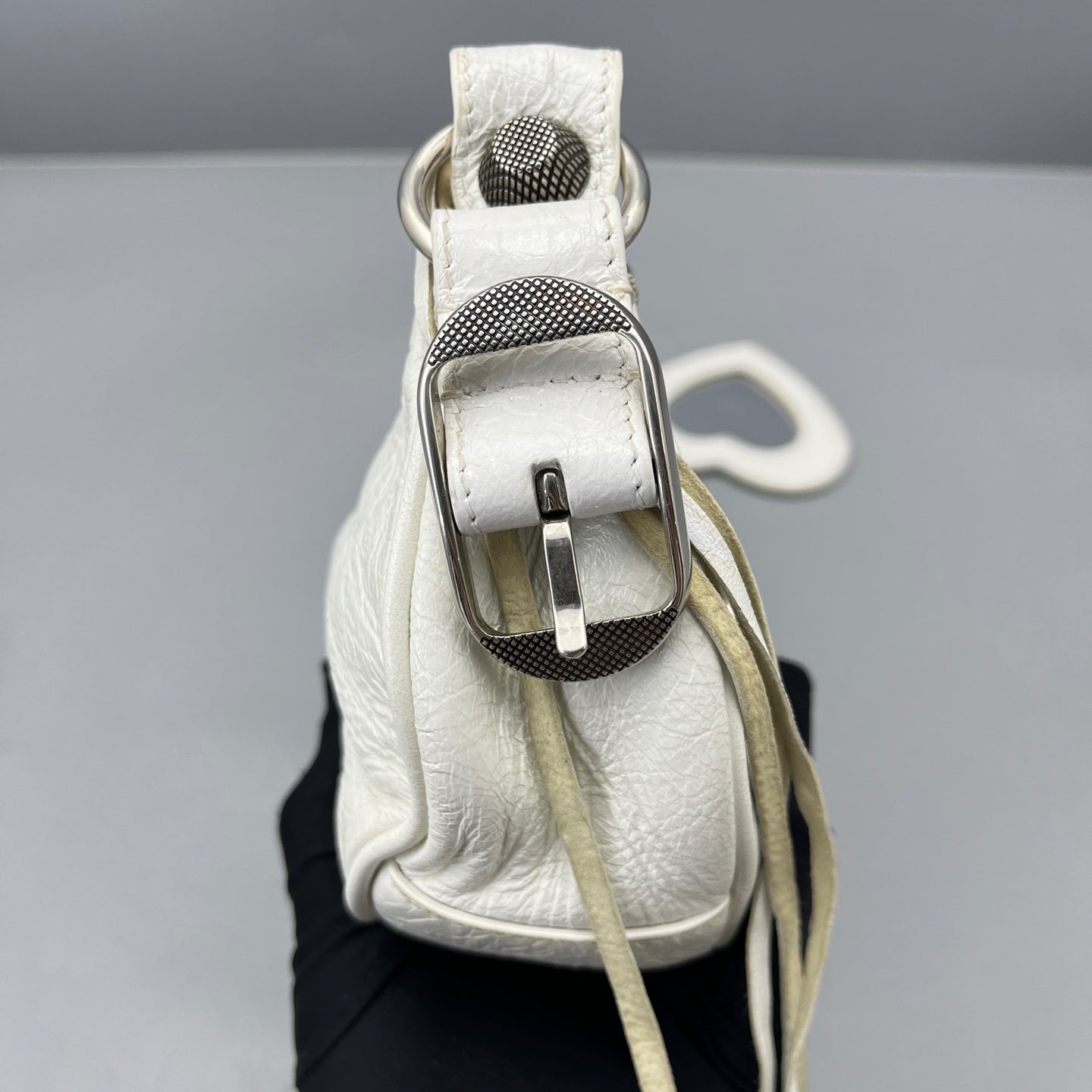 Balenciaga - Le Cagole Mini Shoulder Bag - Leather - White - (mini)